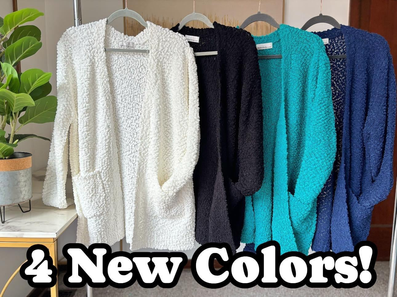 Popcorn Cardigans
