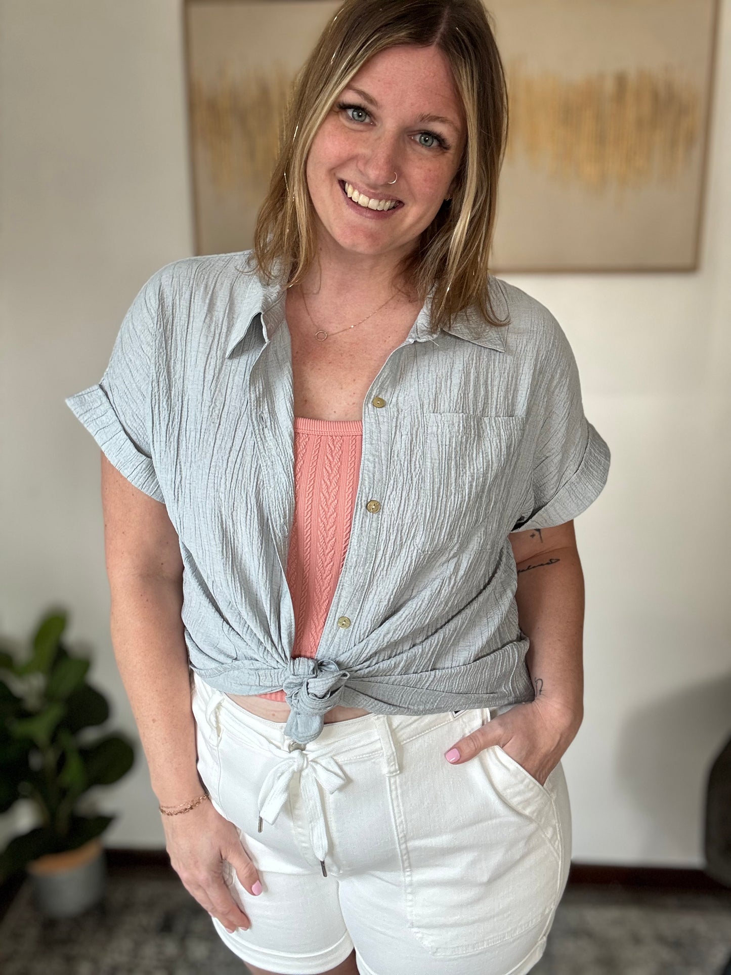 Walk the Beach Button Ups