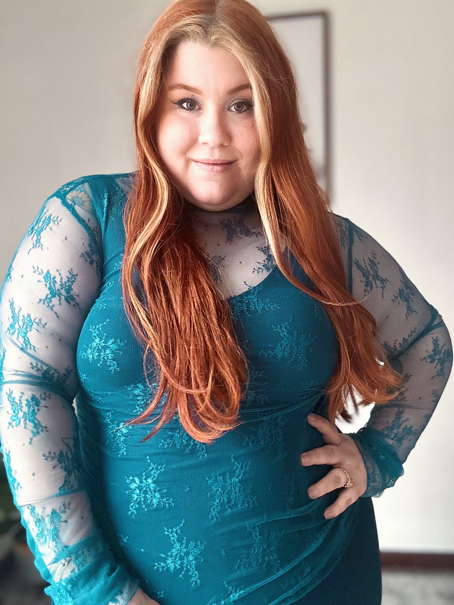 Spring Lace Overlay Tops