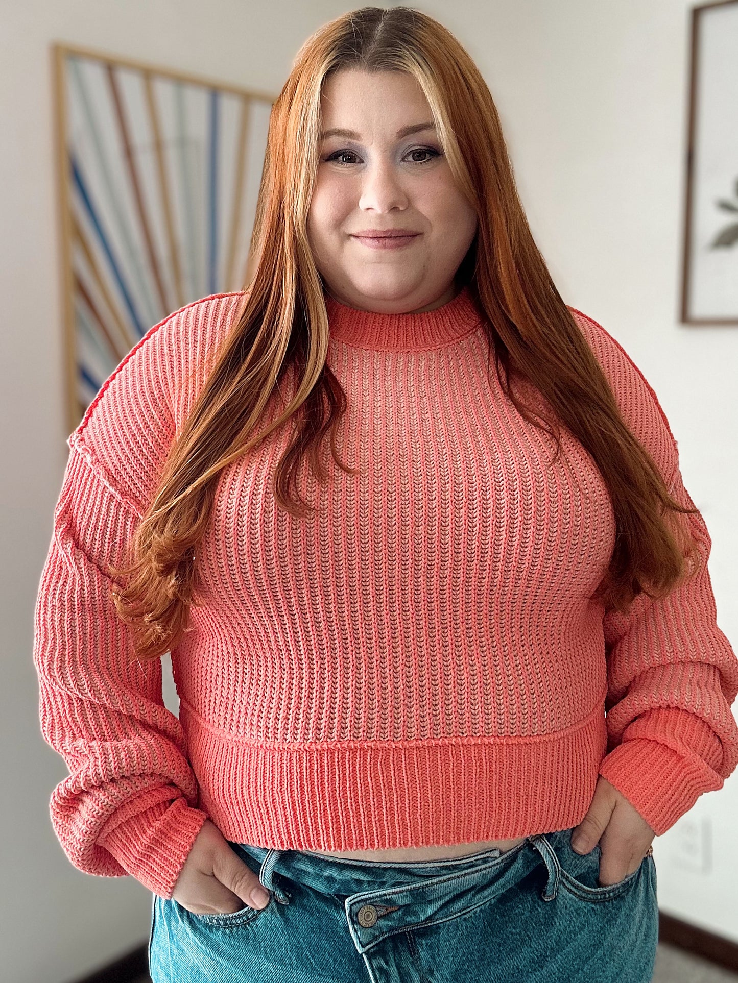 On the Line Neon Sweaters