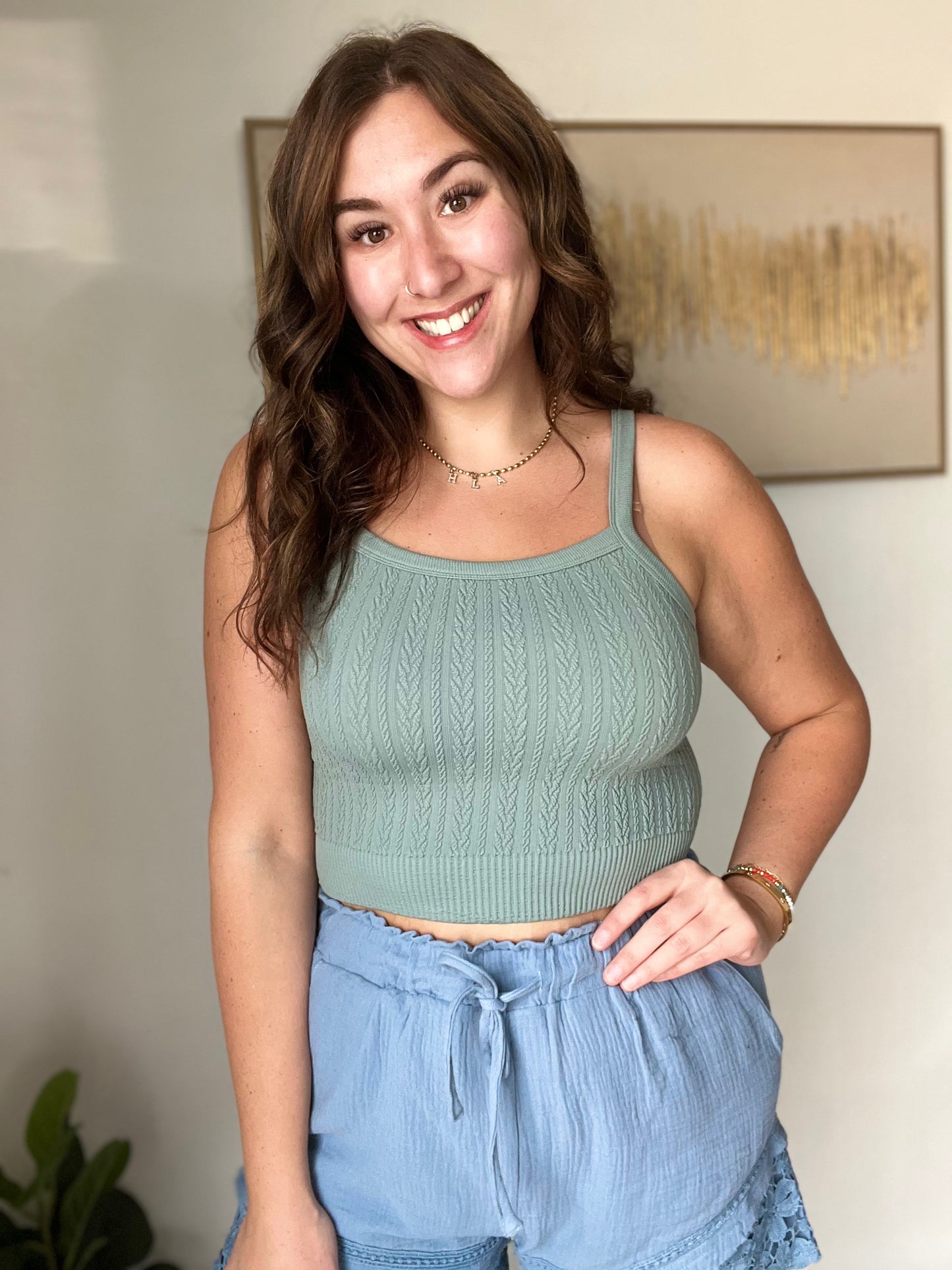 Lace Trim Shorts
