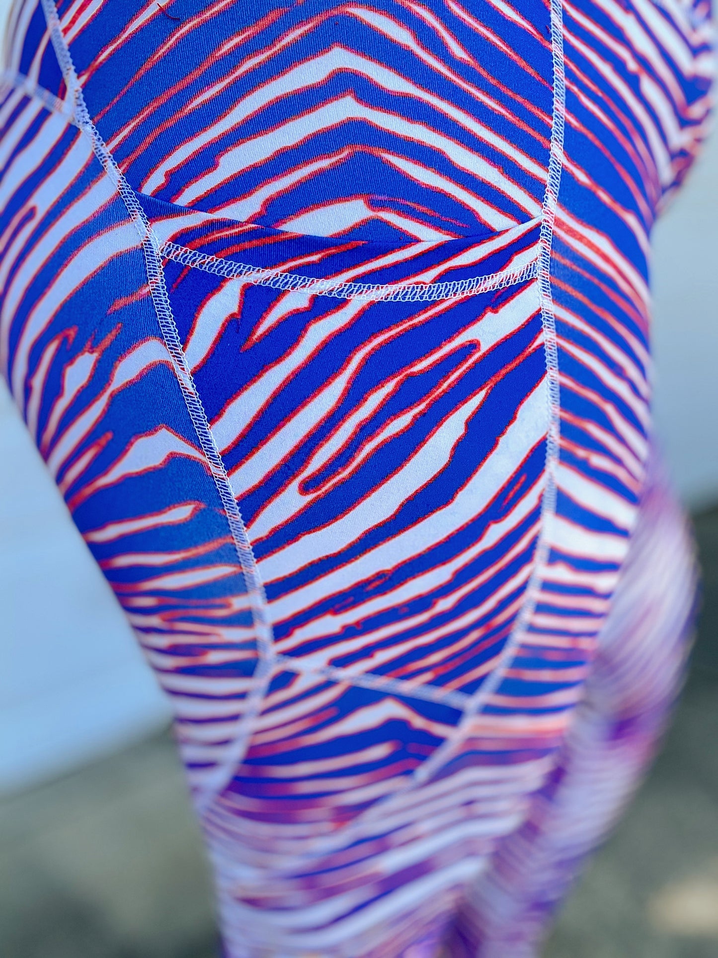 Buffalo Stripe All Star Leggings