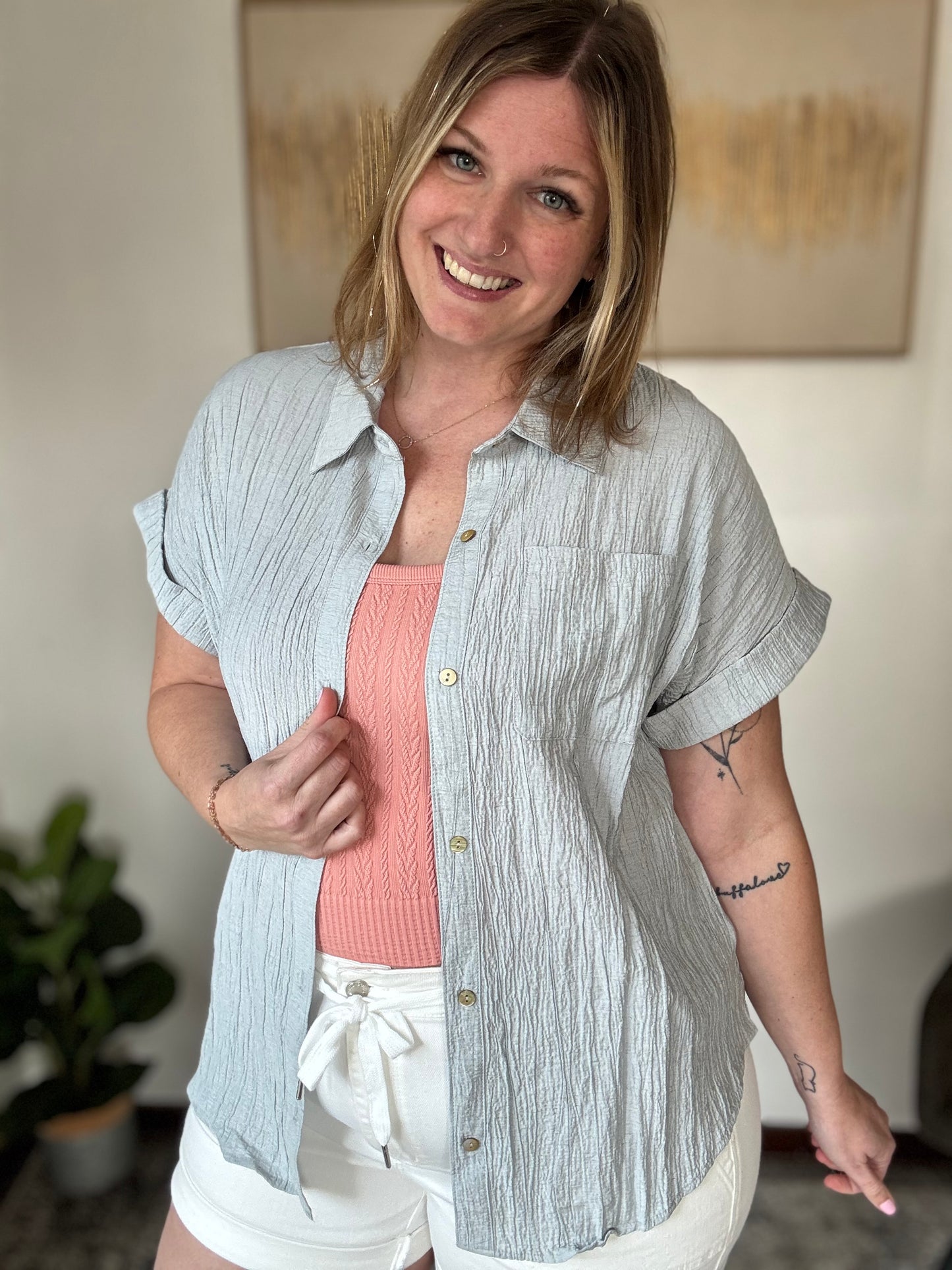 Walk the Beach Button Ups