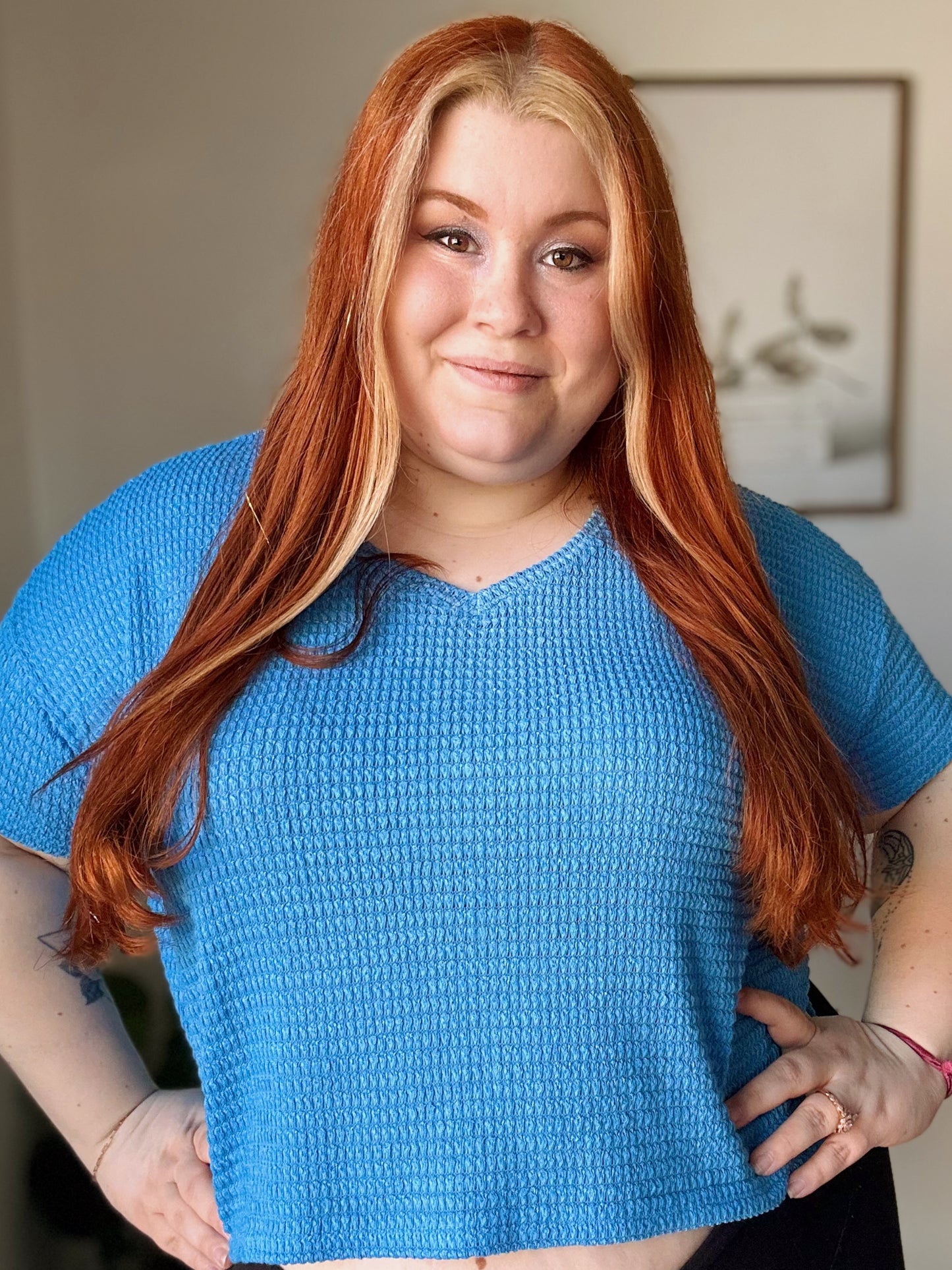 DOTD Waffle Knit Tee