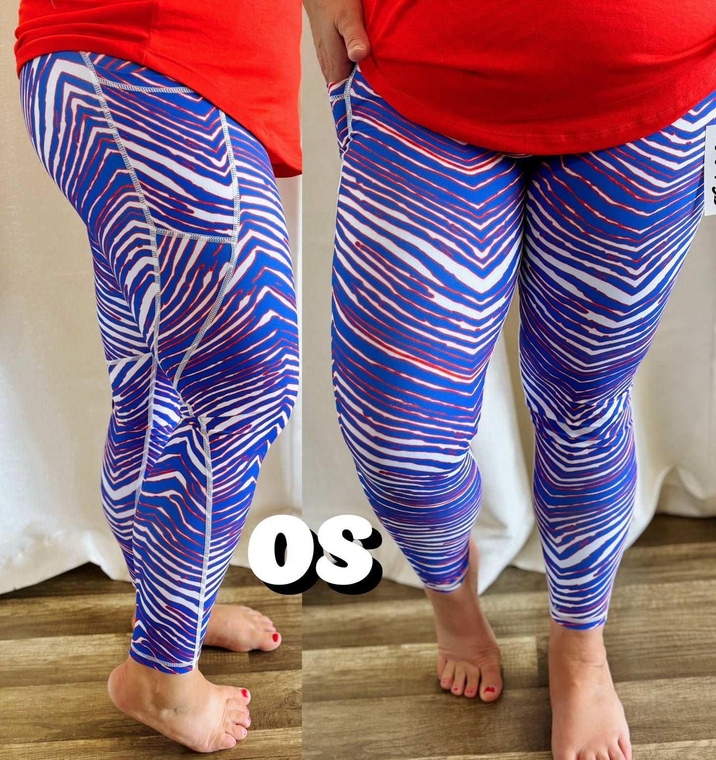 Buffalo Stripe All Star Leggings
