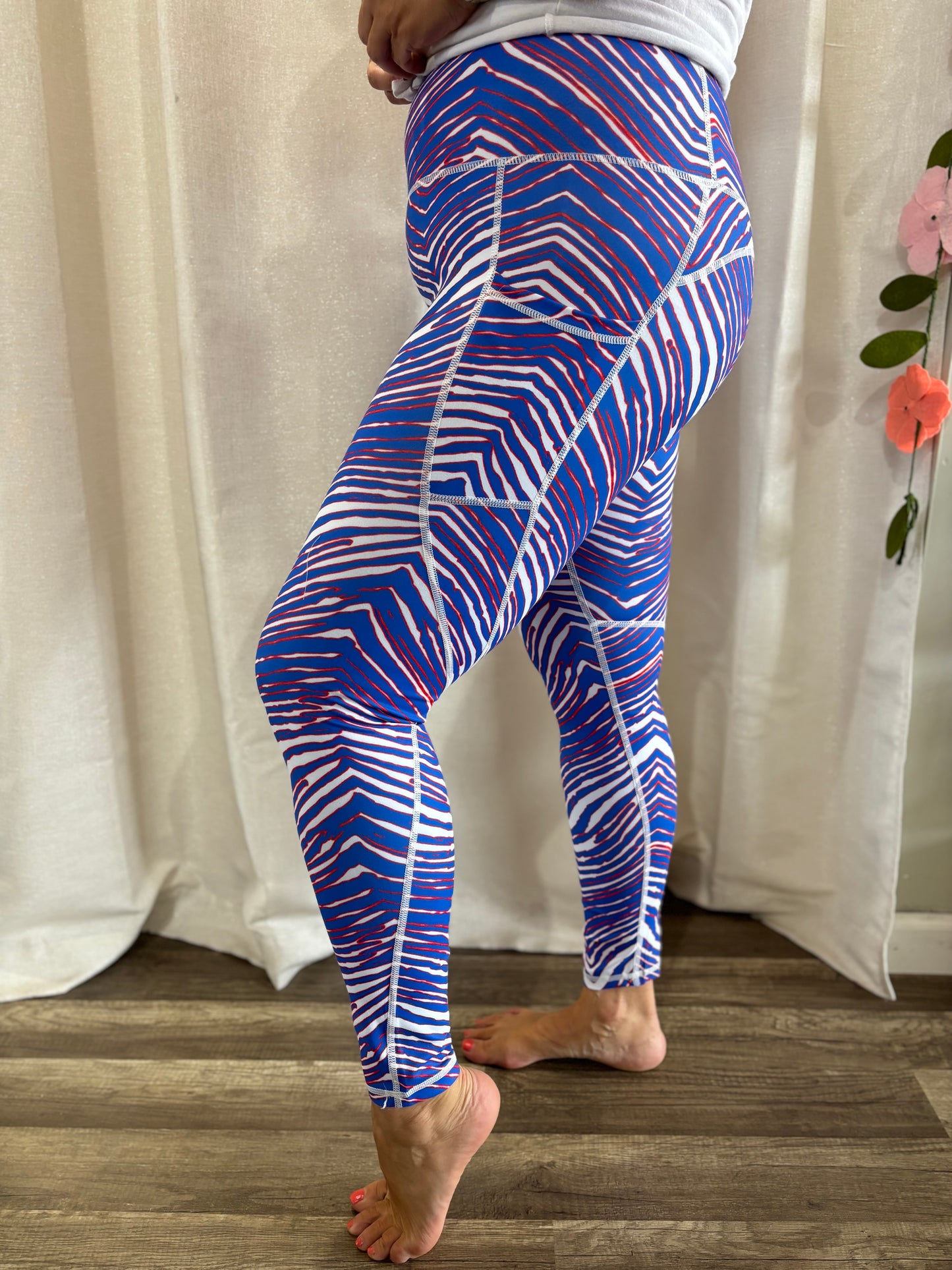 Buffalo Stripe All Star Leggings