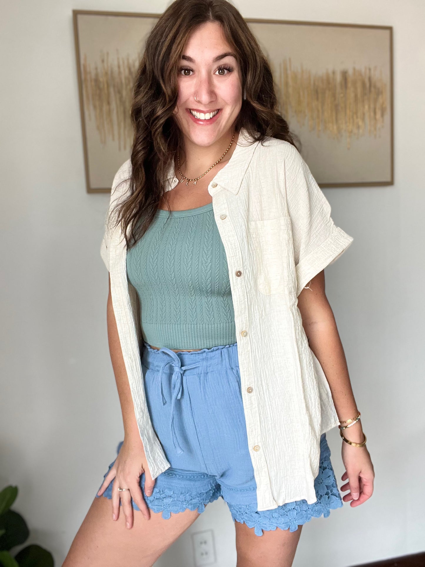 Walk the Beach Button Ups