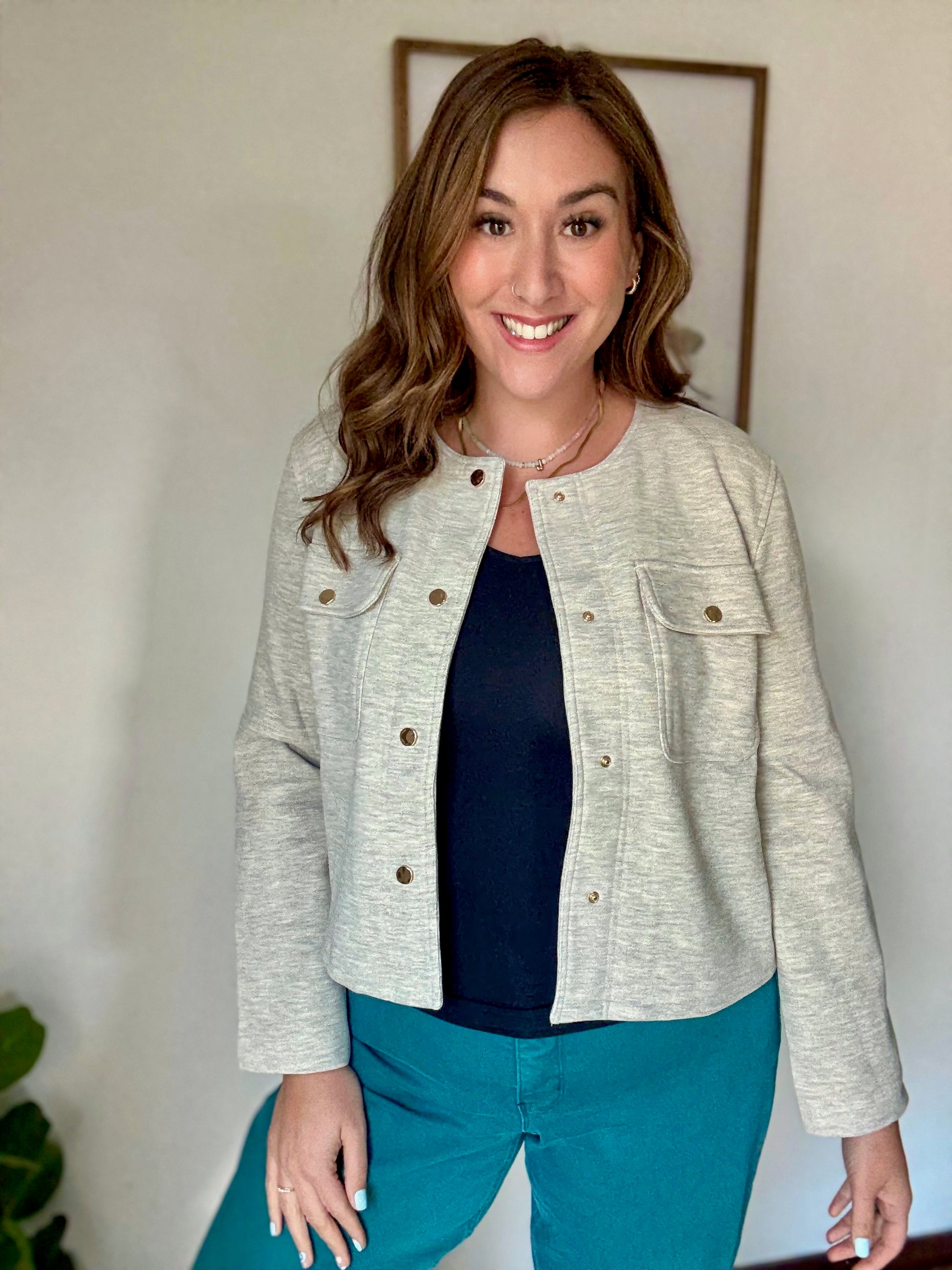 Oatmeal Cream Jacket