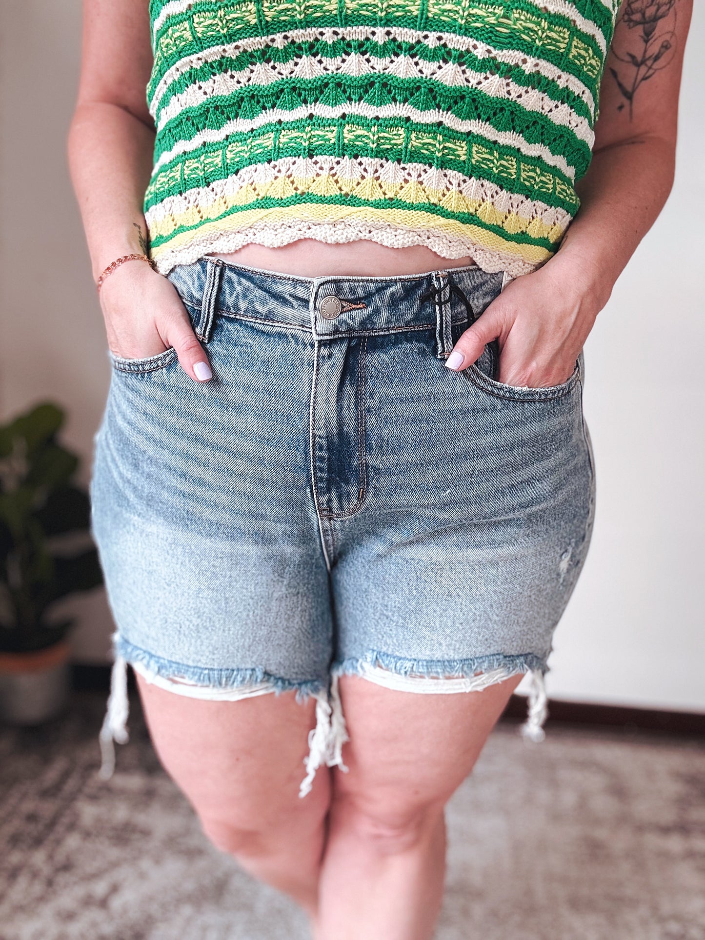 Judy Blue Rigid Magic Shorts