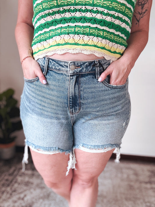 Judy Blue Rigid Magic Shorts