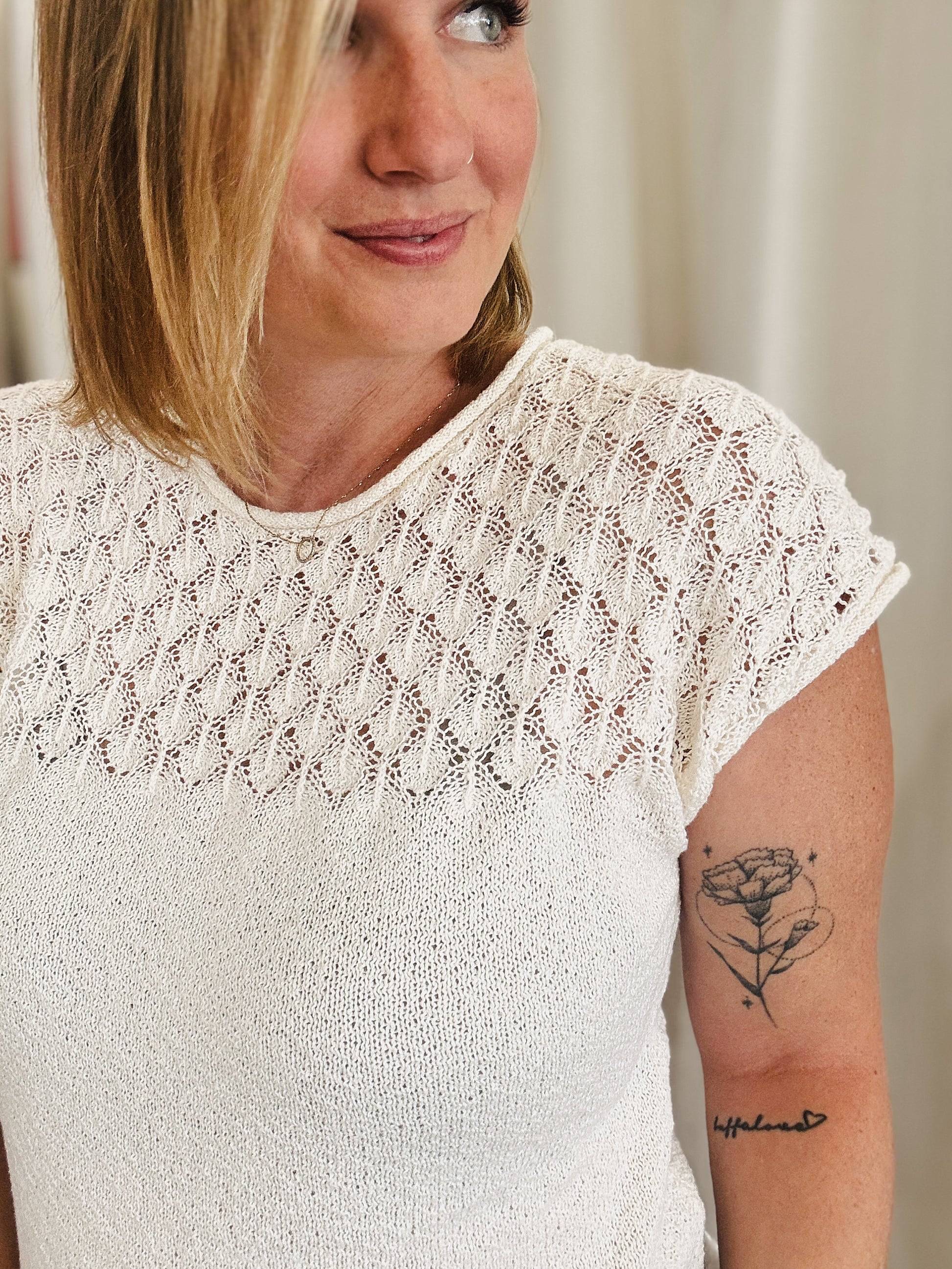 Delicate Knit Top
