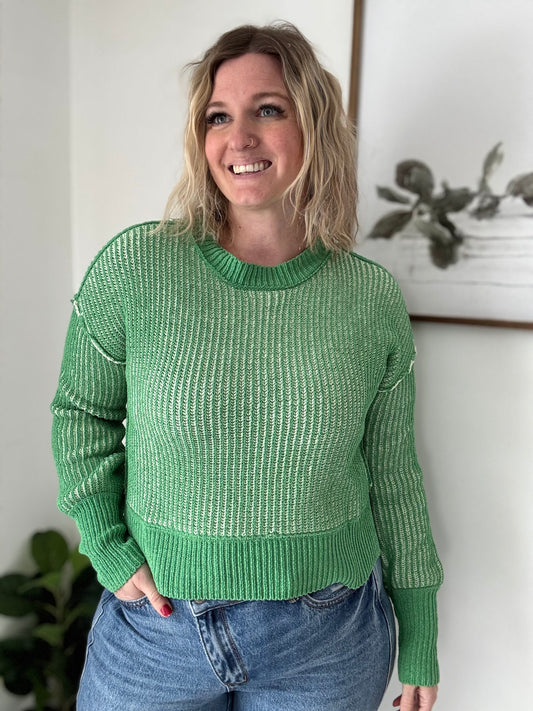 On the Line Neon Sweaters