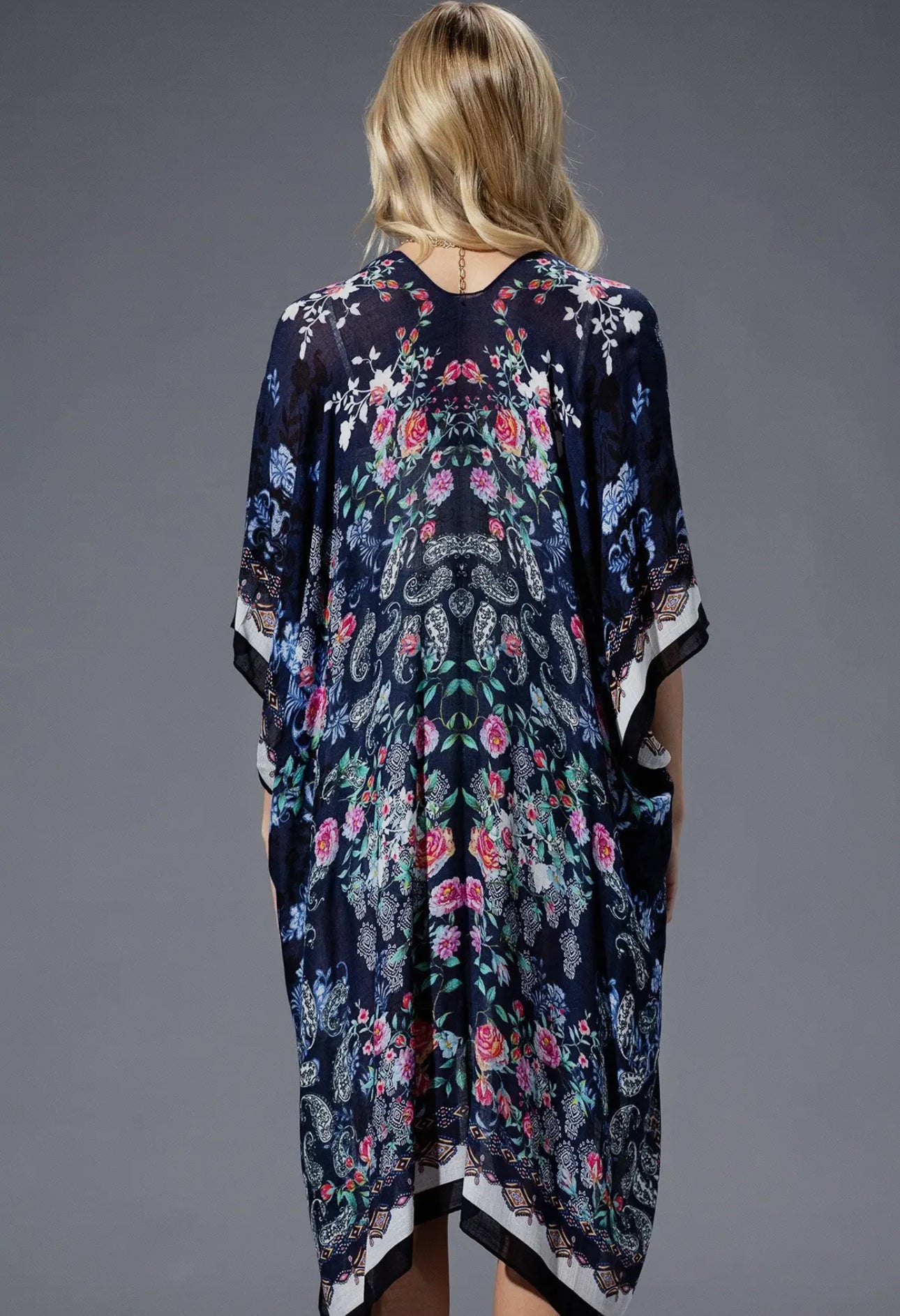 Paisley Rose Kimono