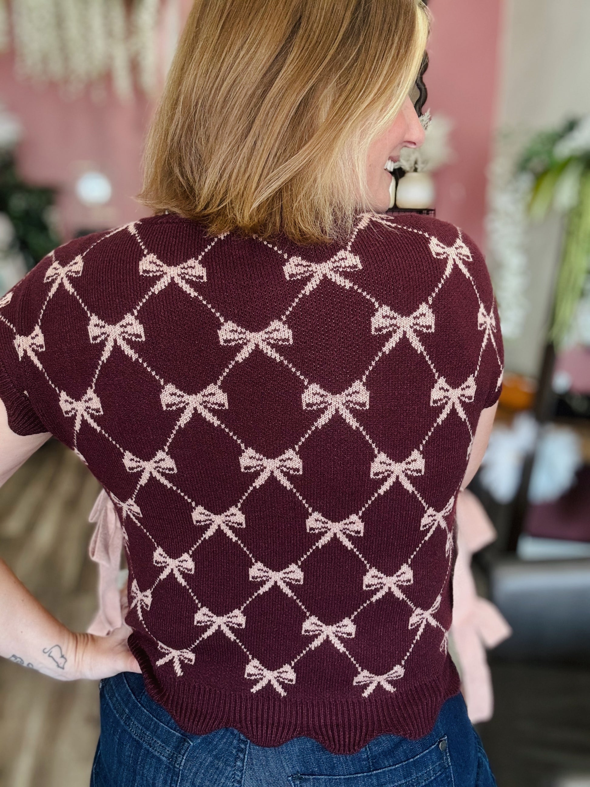 Pretty Little Bow Vest