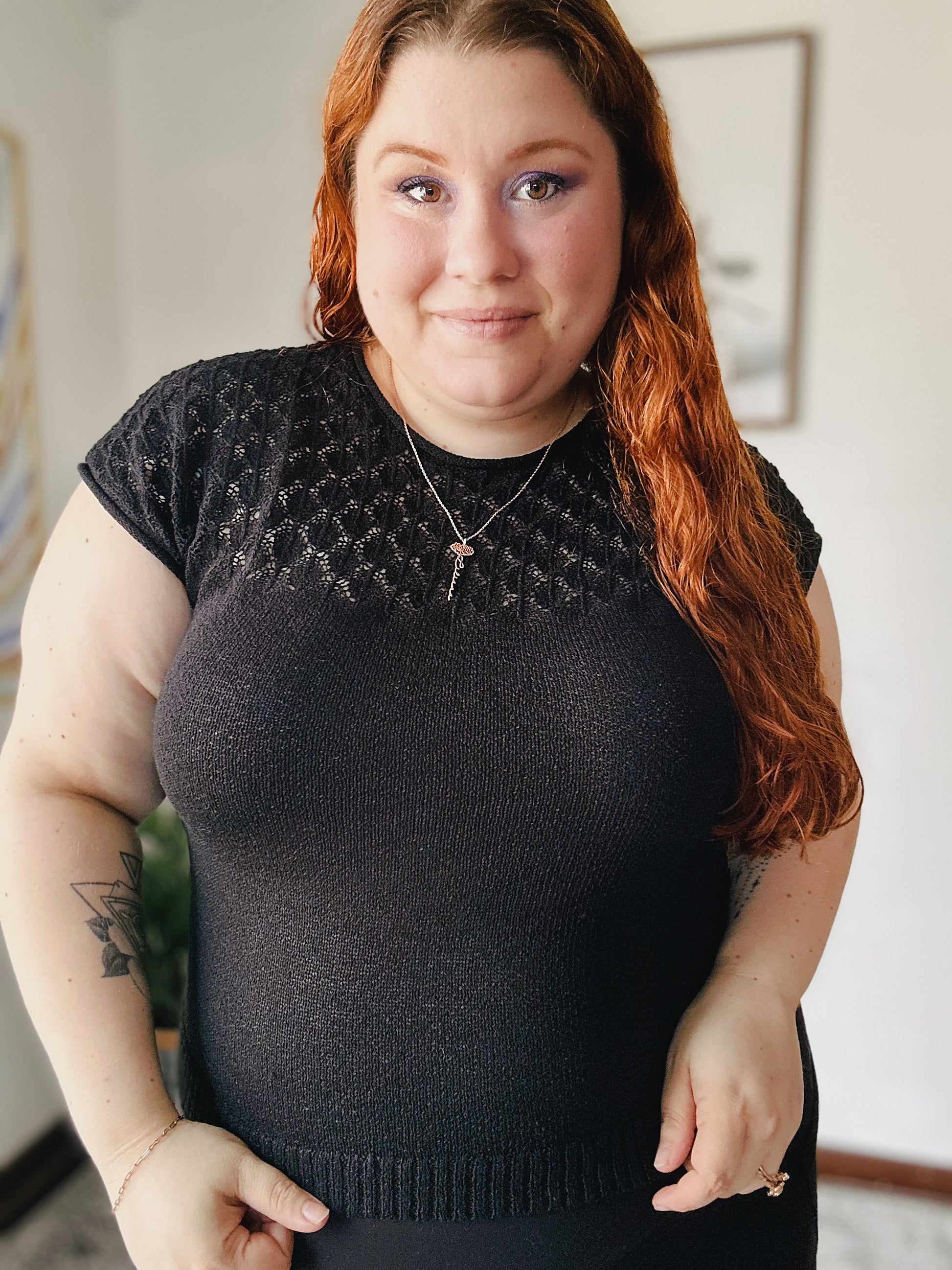 Delicate Knit Top