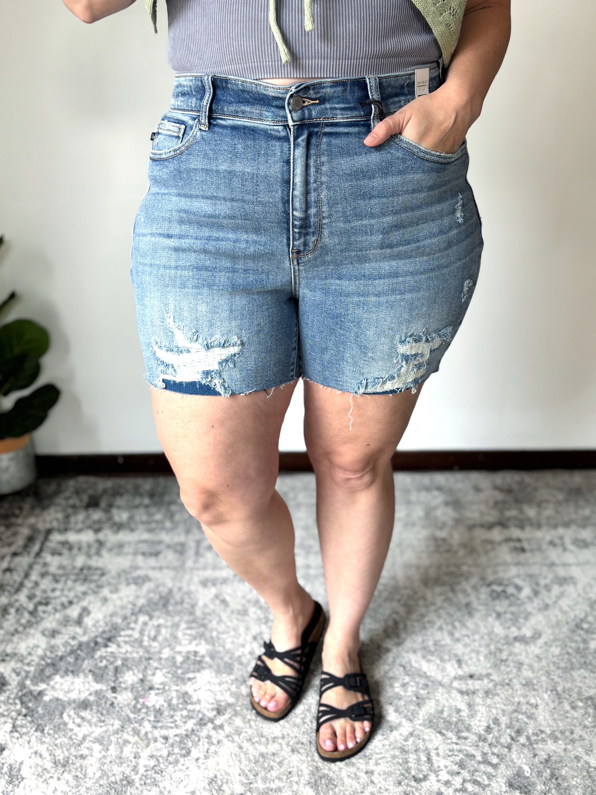 Judy Blue Beach Babe Shorts