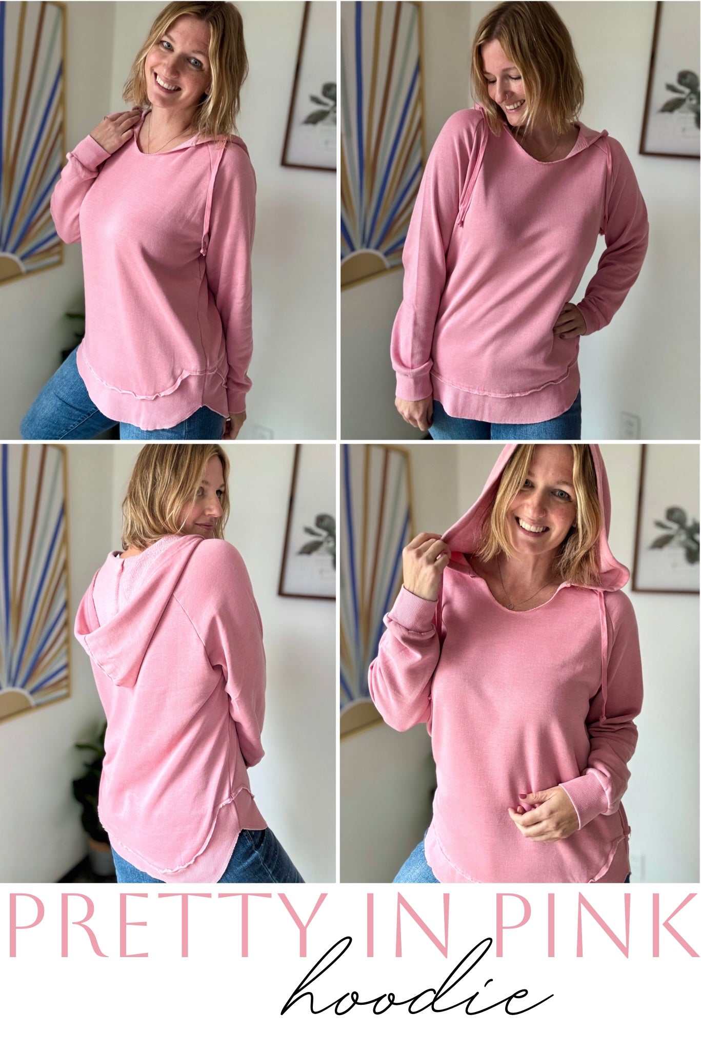 Pretty in Pink Hoodie