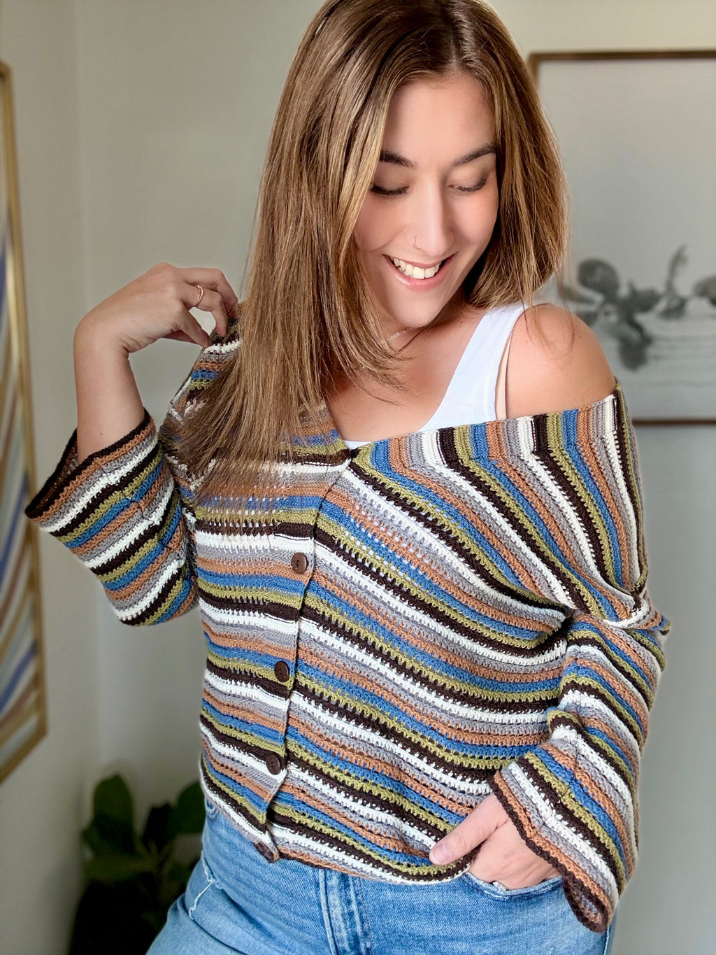 Charlie Brown Cardigan