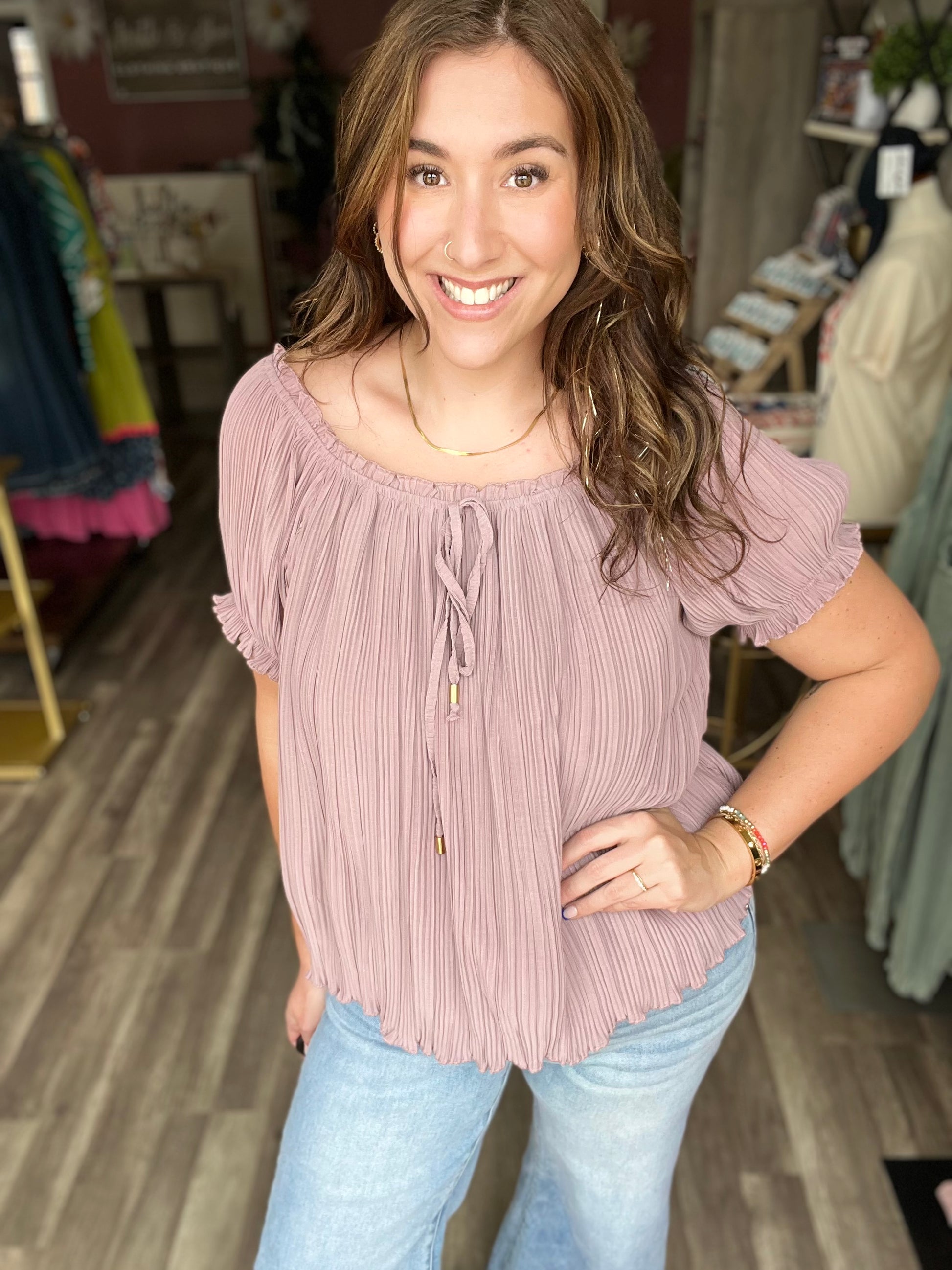 Pleats Pleats Pleats Blouse