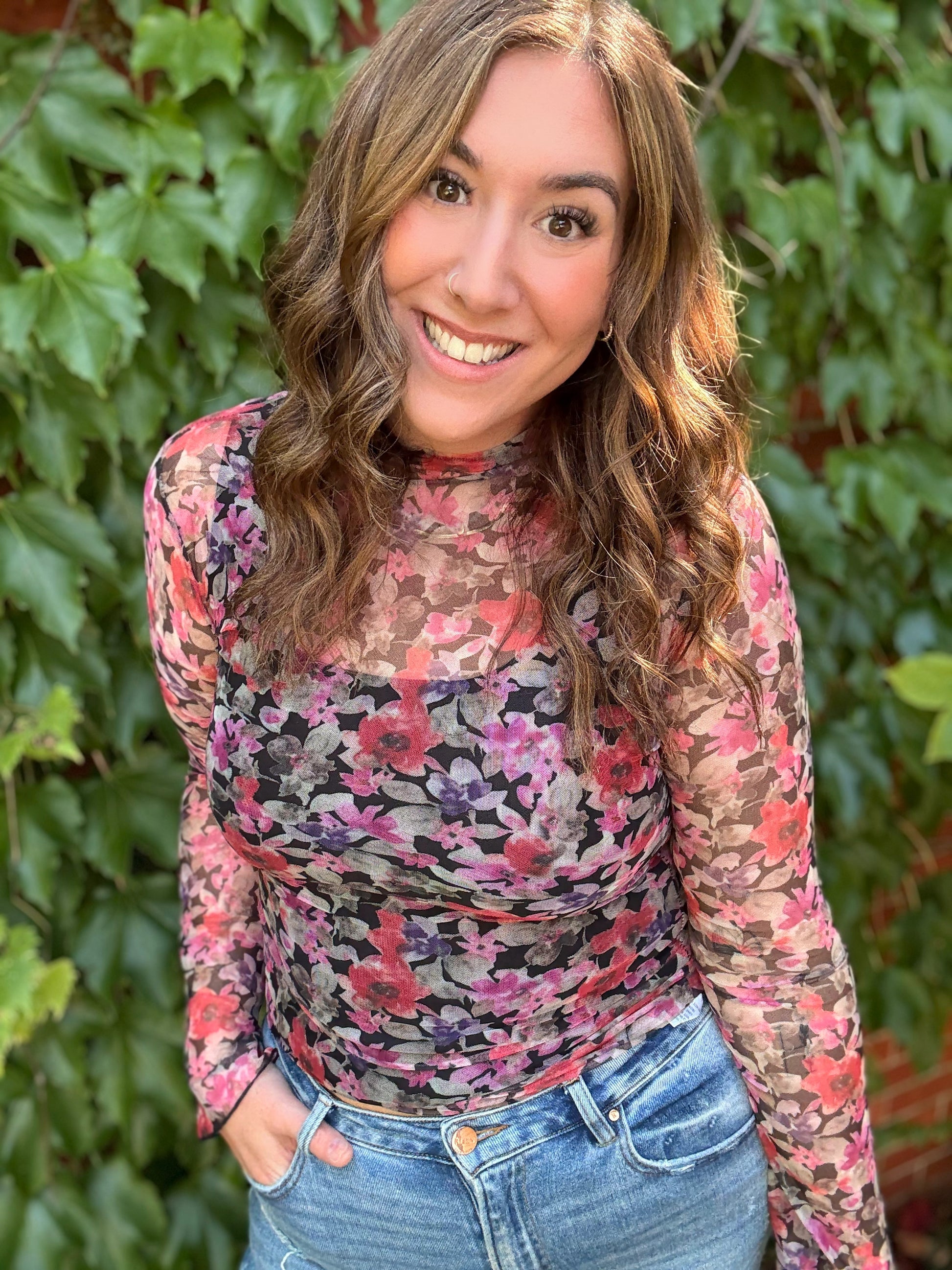 Fall Dream Mesh Top