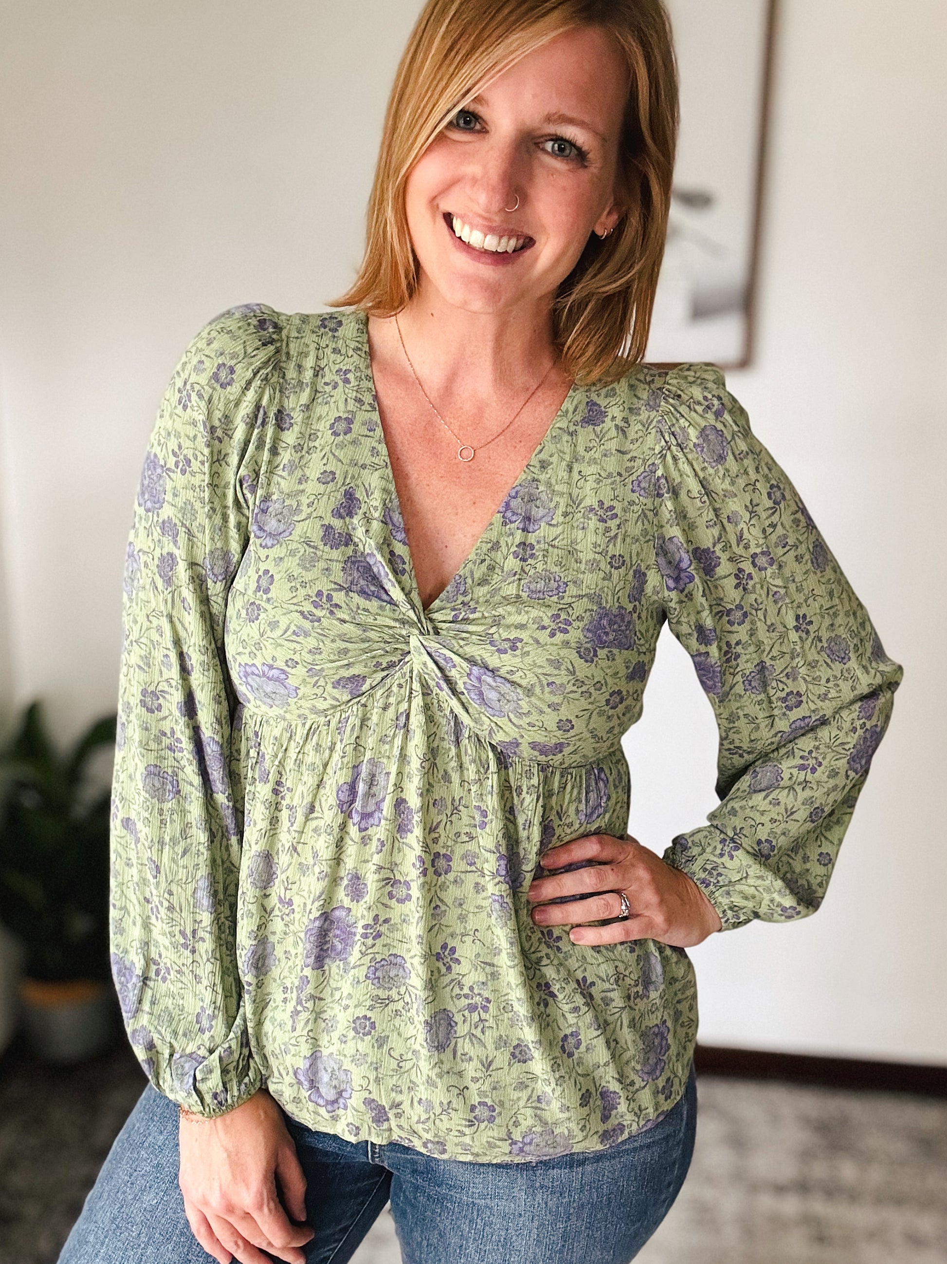 Autumn with a Twist Top