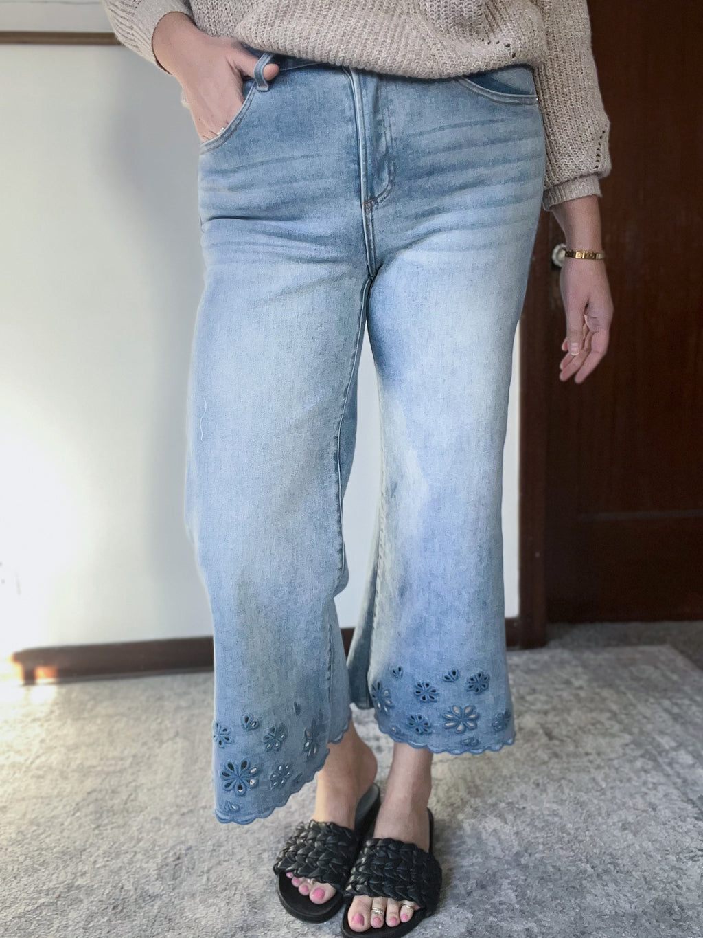 Risen Fairytale Cropped Jeans