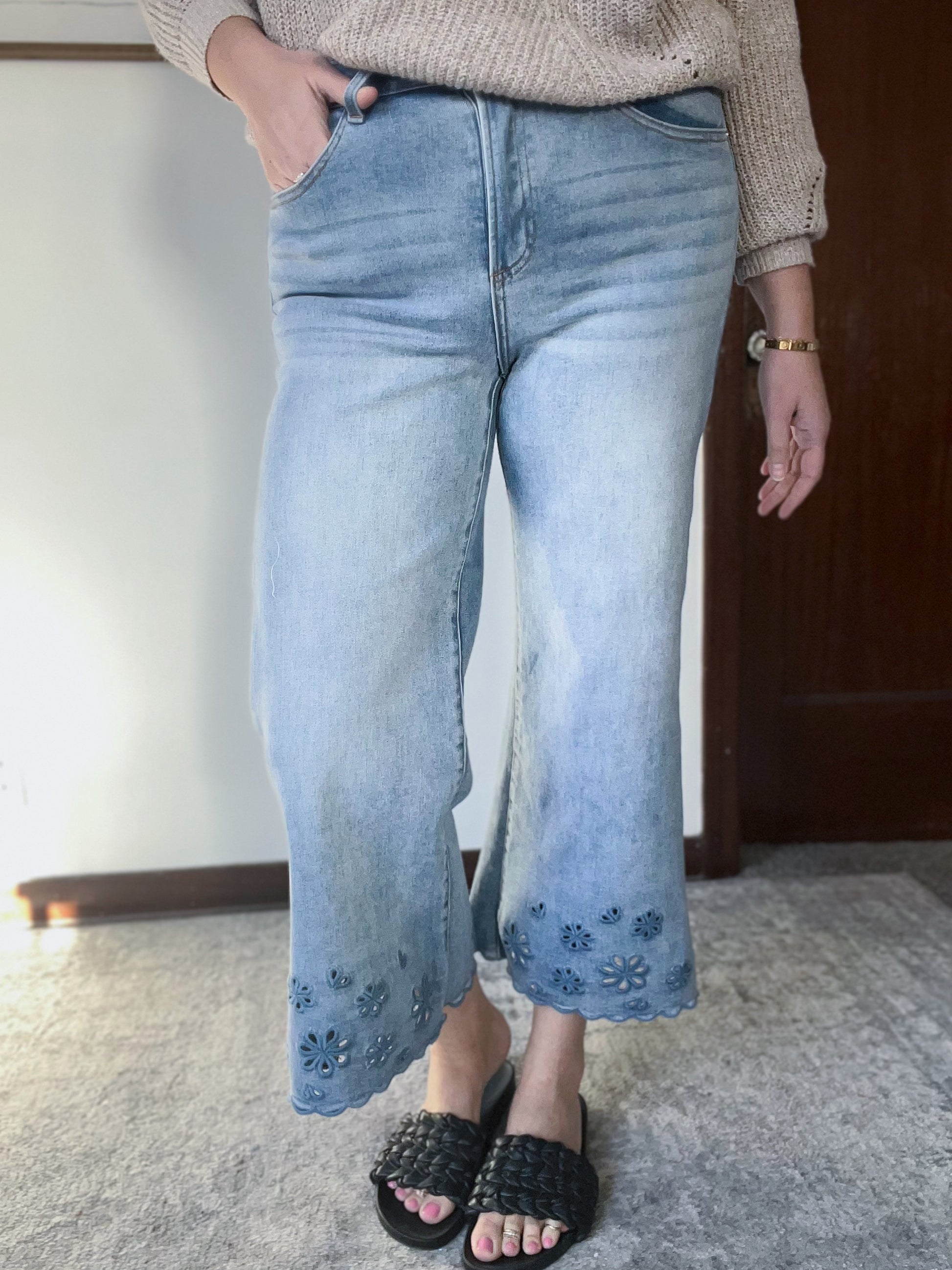 Risen Fairytale Cropped Jeans