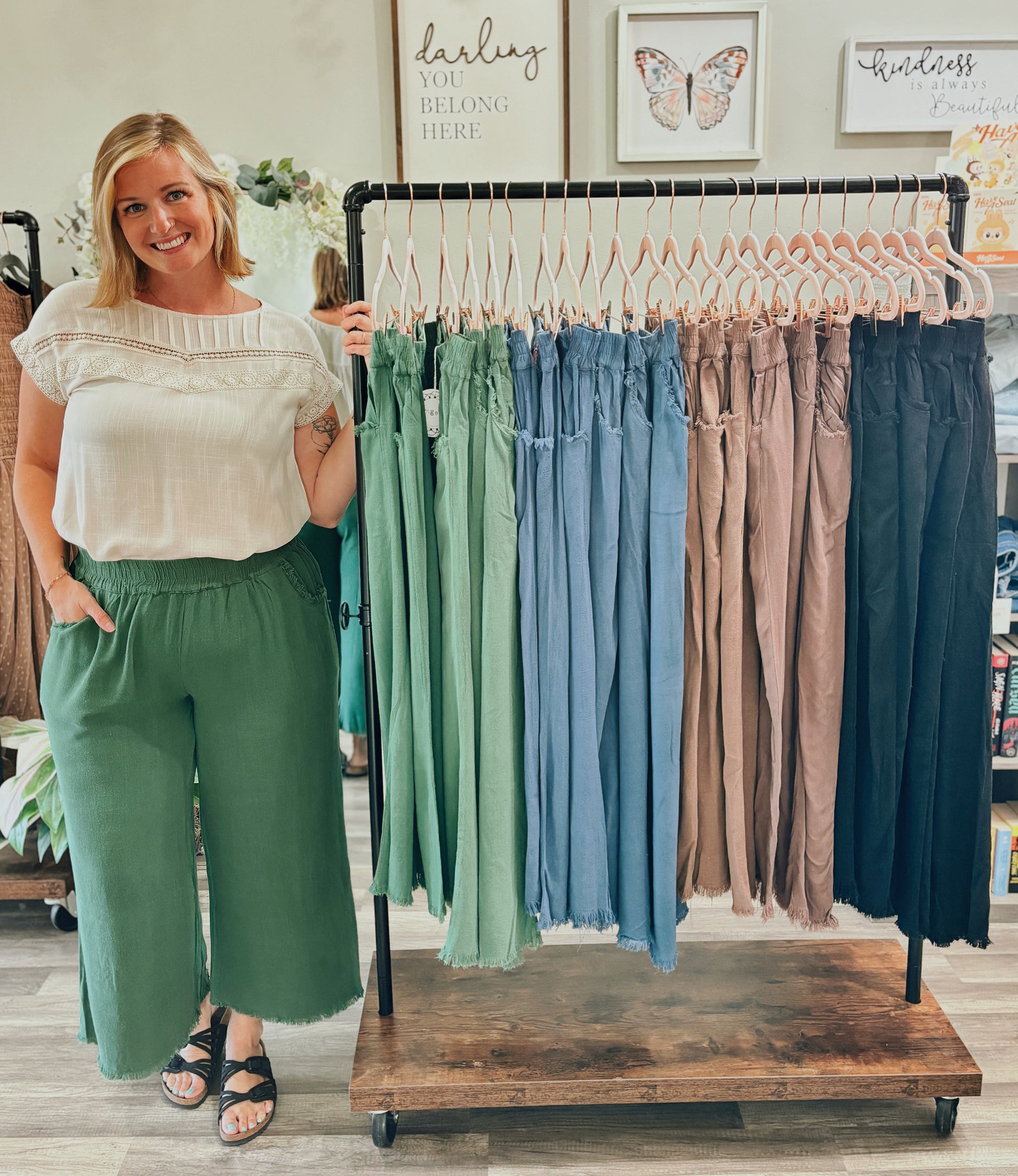 Salt Air Linen Pants