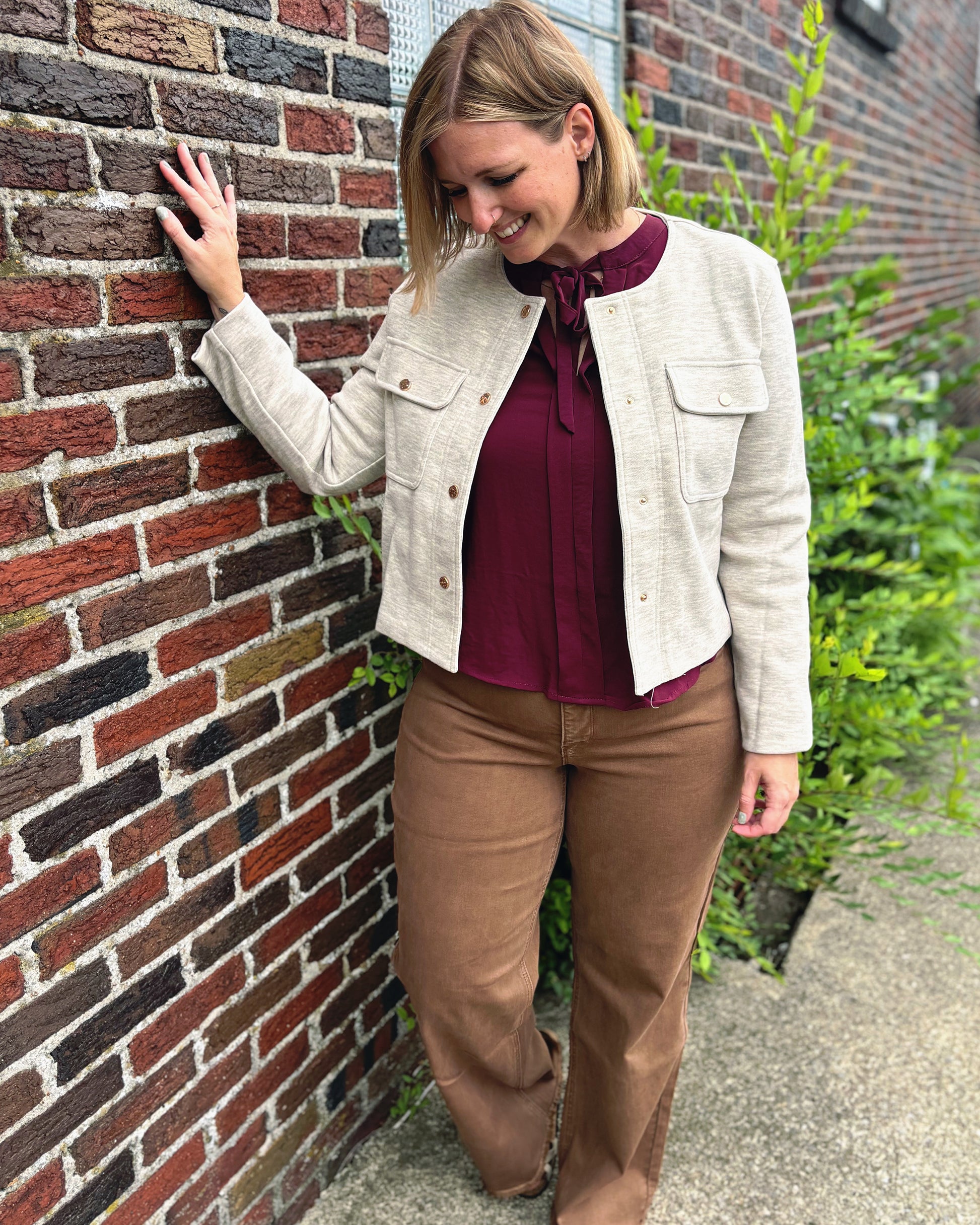 Oatmeal Cream Jacket