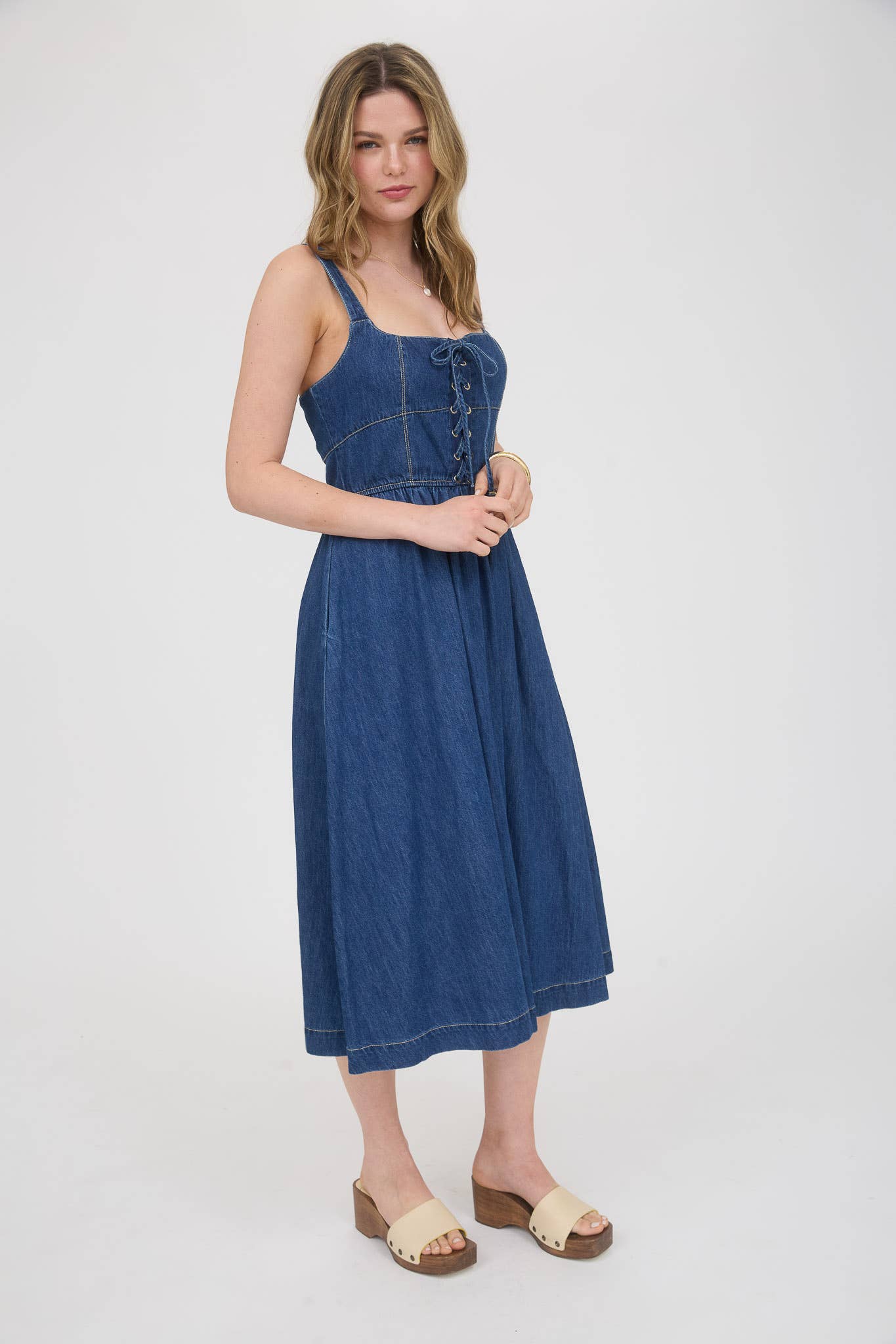 This Ain't Texas Denim Dress