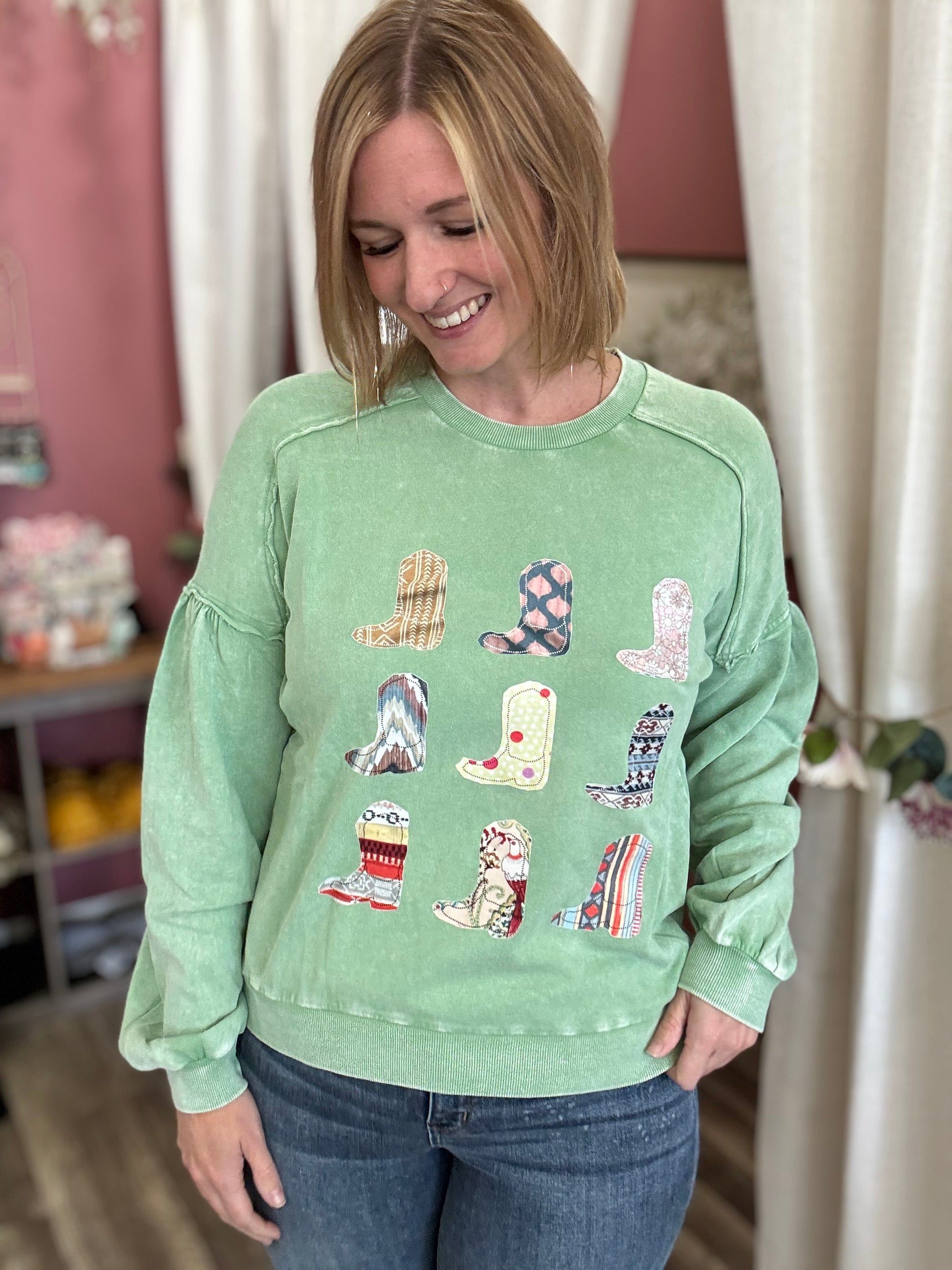 Boots Sweatshirt