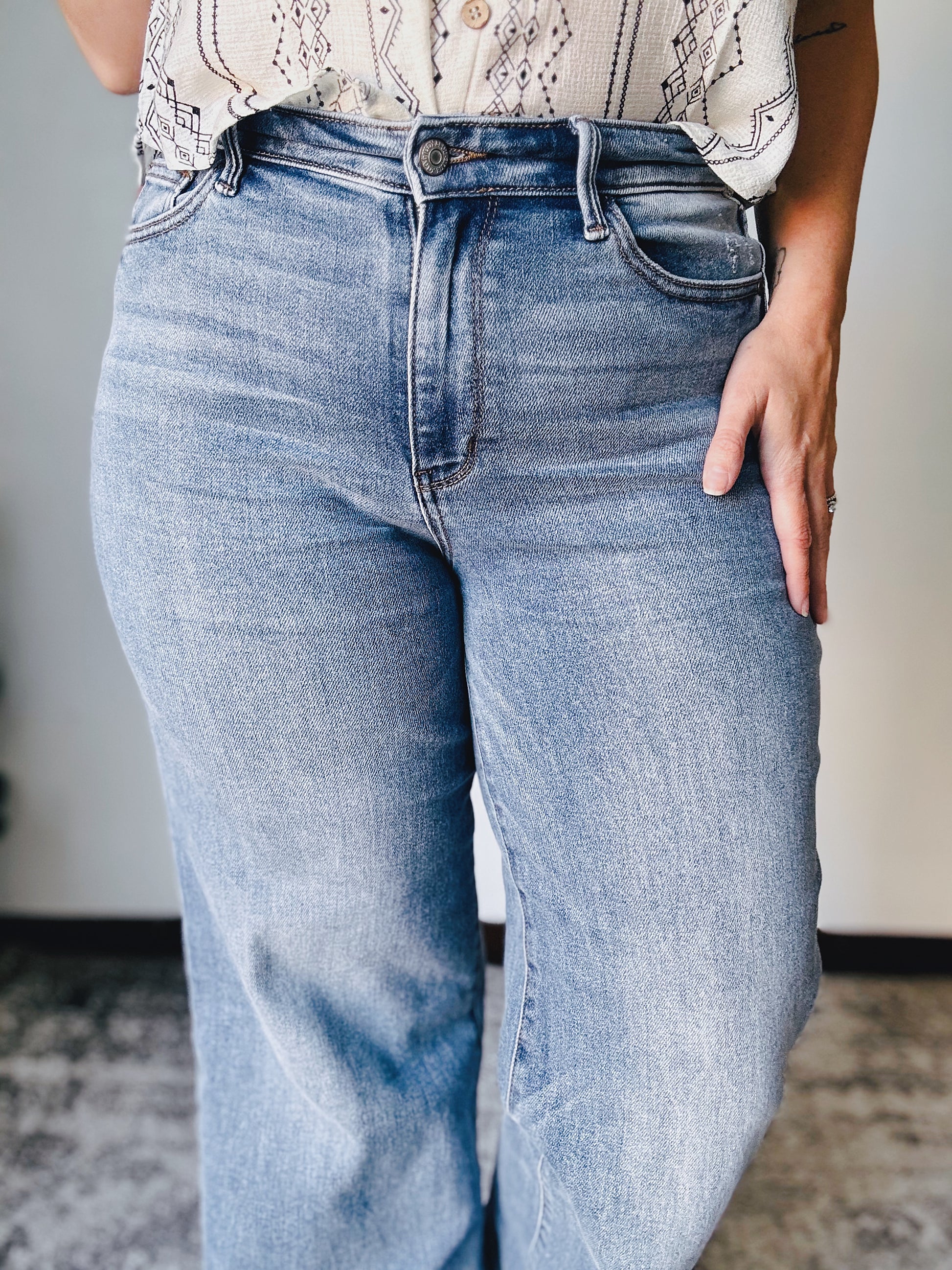 Judy Blue Kerry Retro Wide Leg
