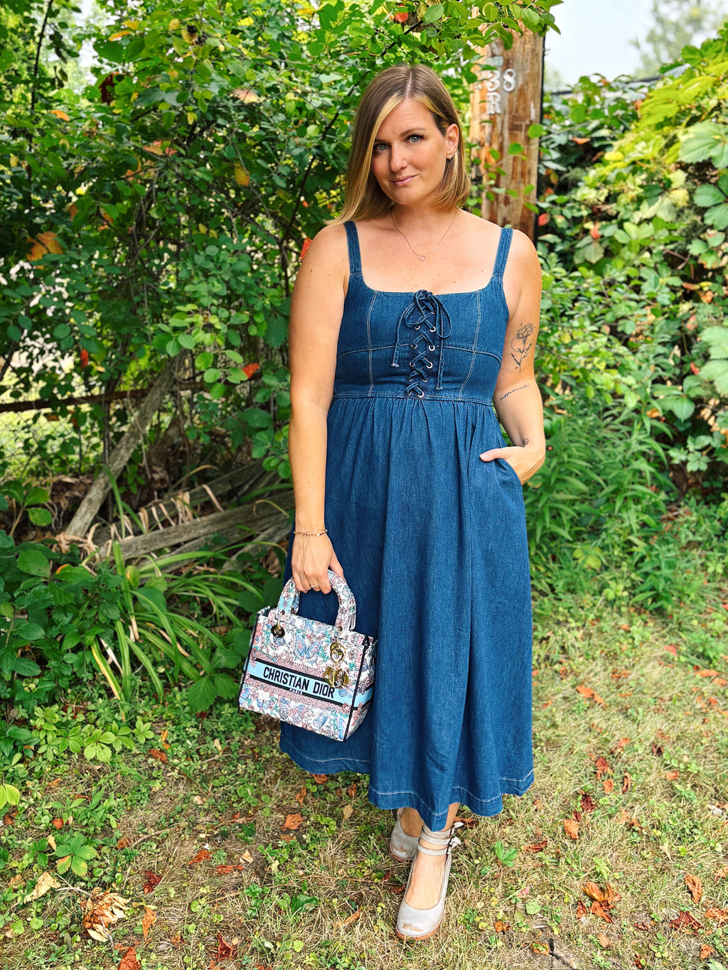 This Ain't Texas Denim Dress