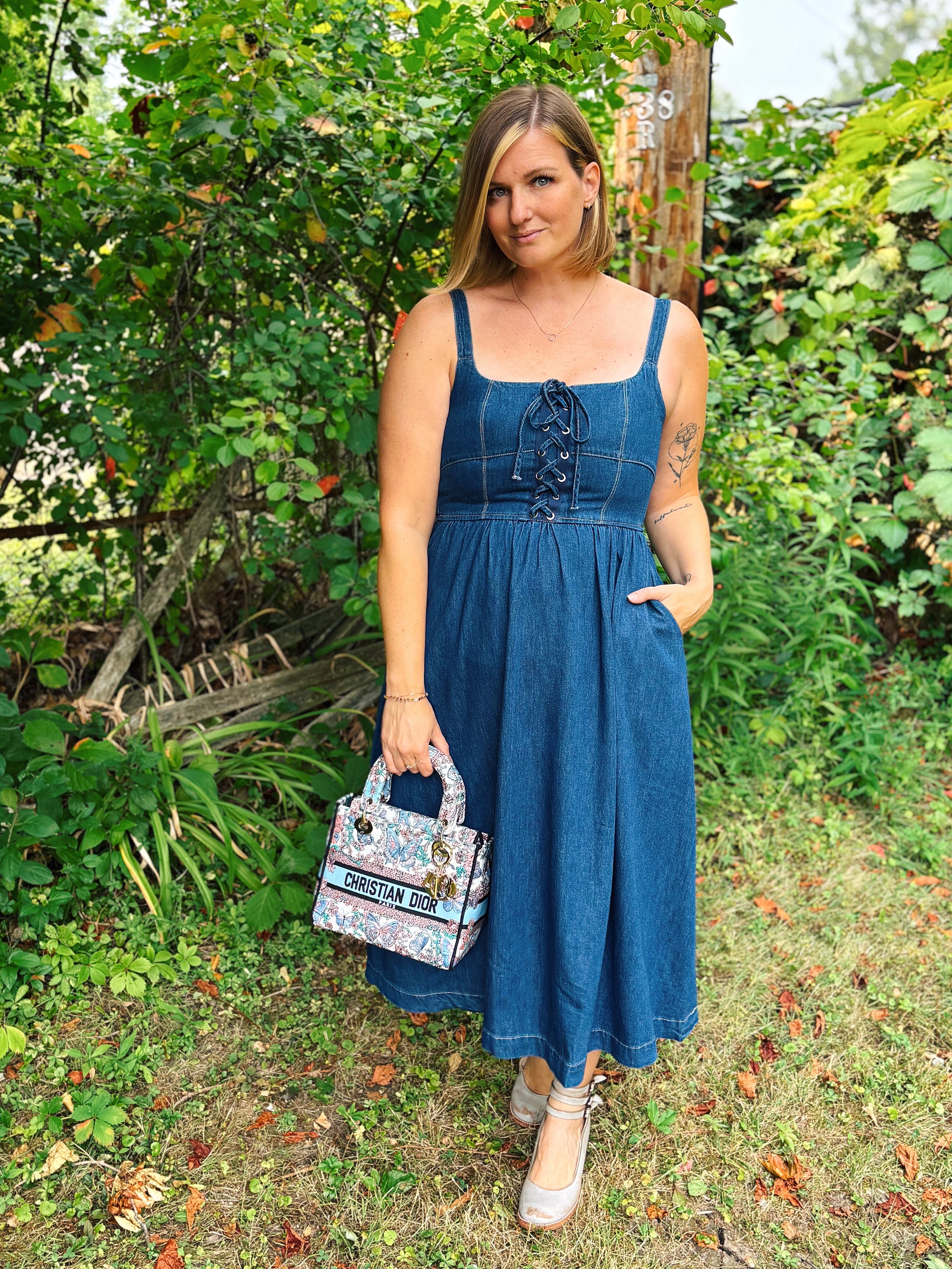 This Ain't Texas Denim Dress