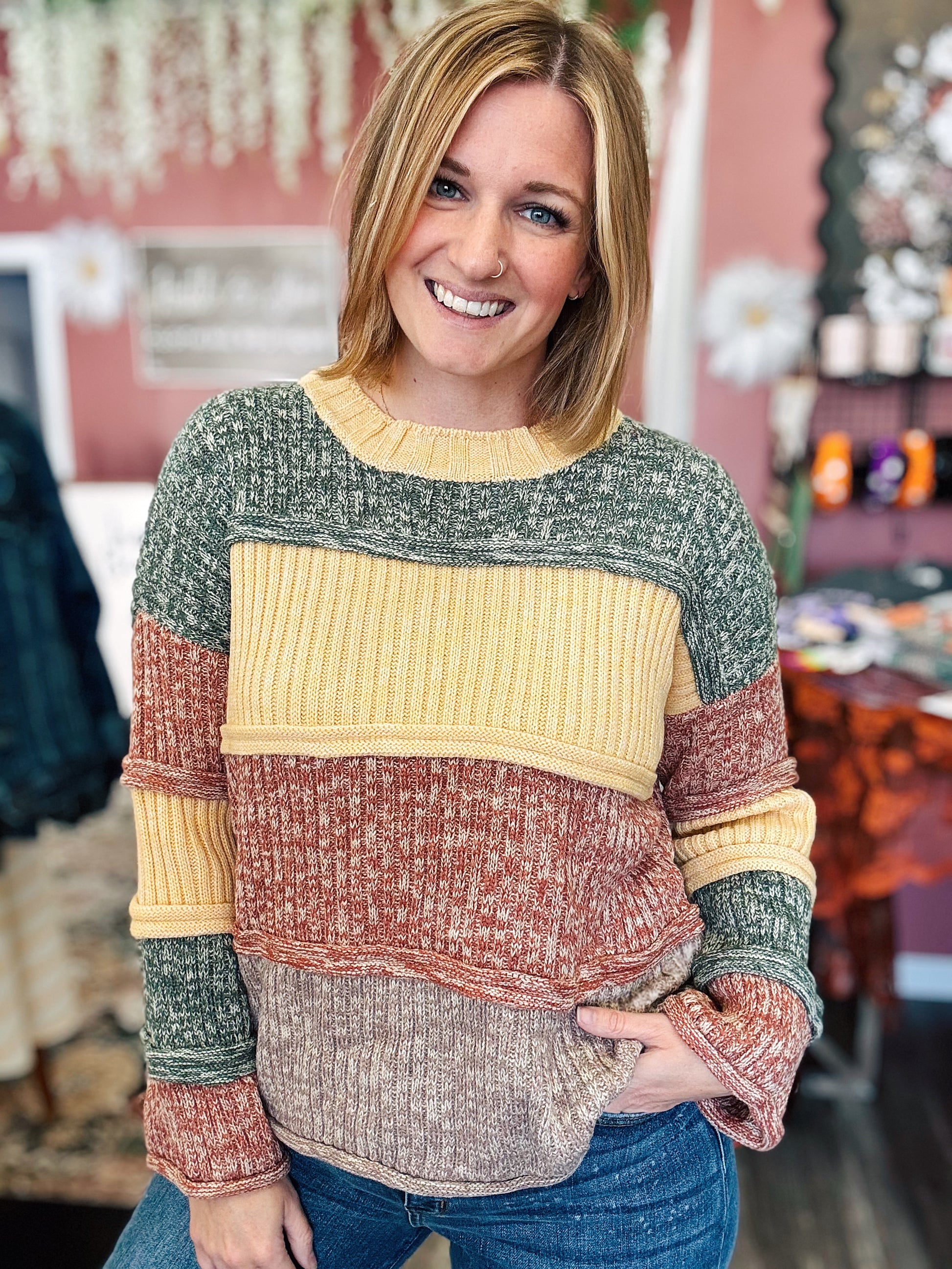 Prepped for Autumn Sweater