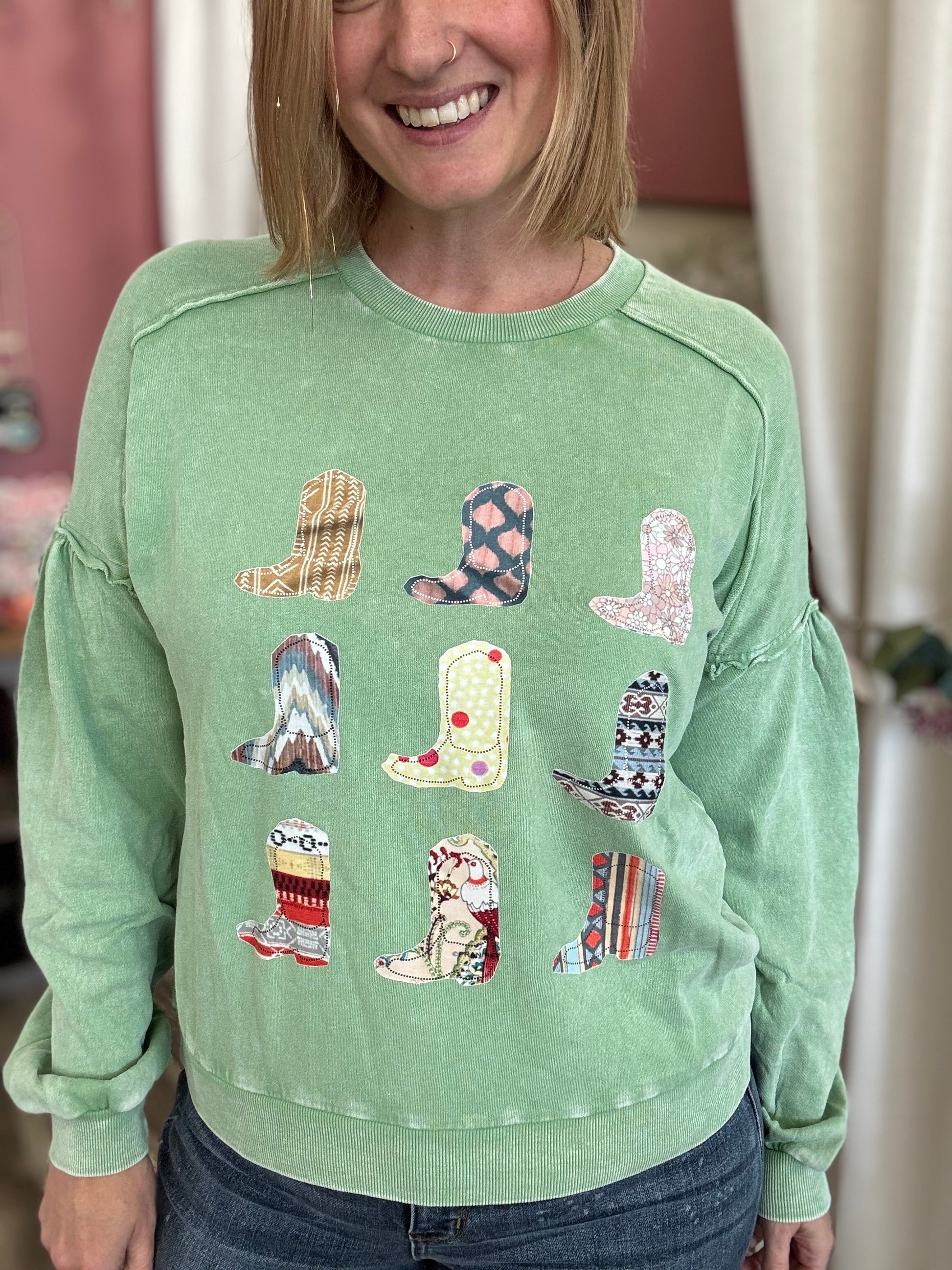 Boots Sweatshirt