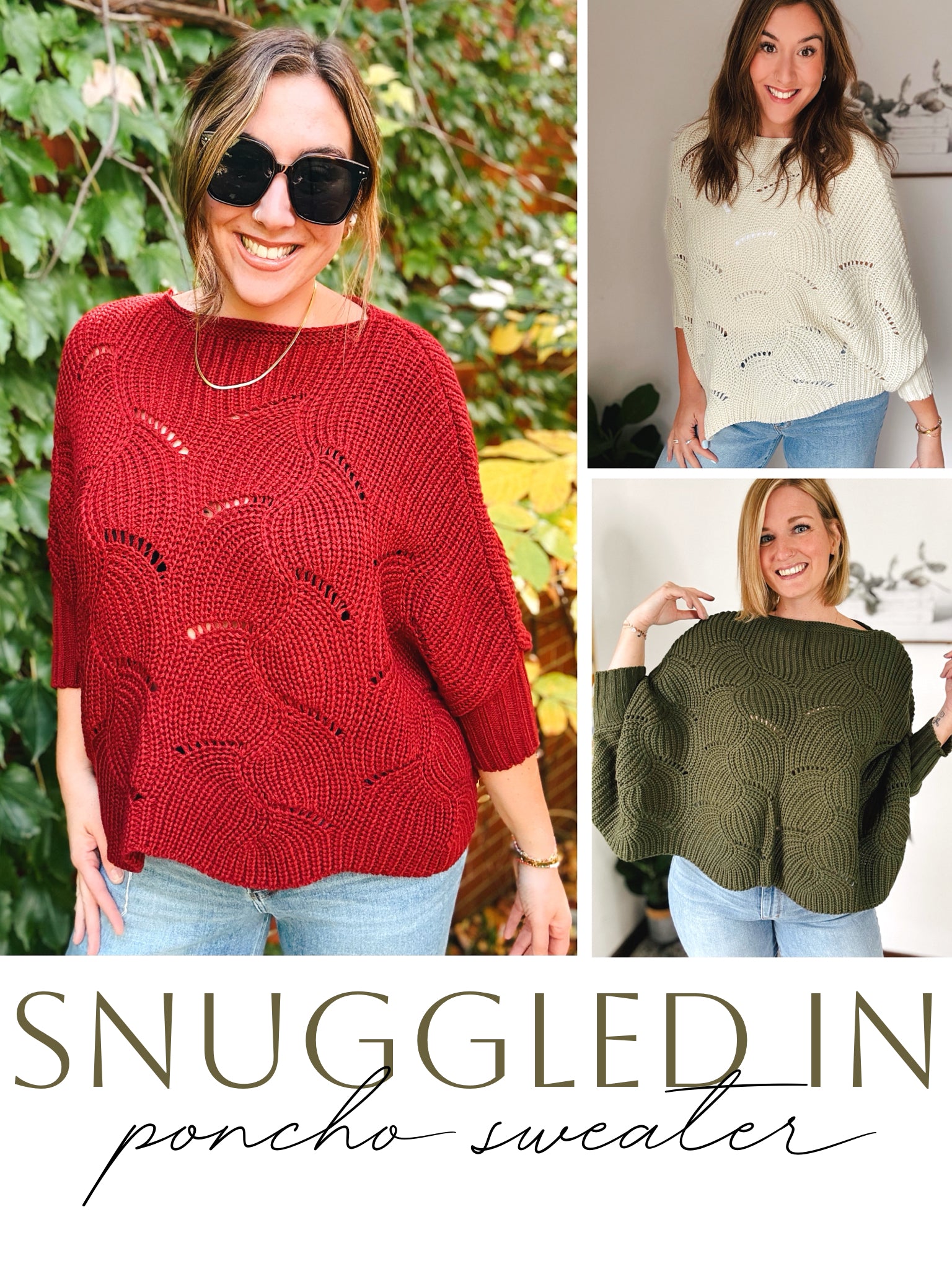 Snuggled In Poncho