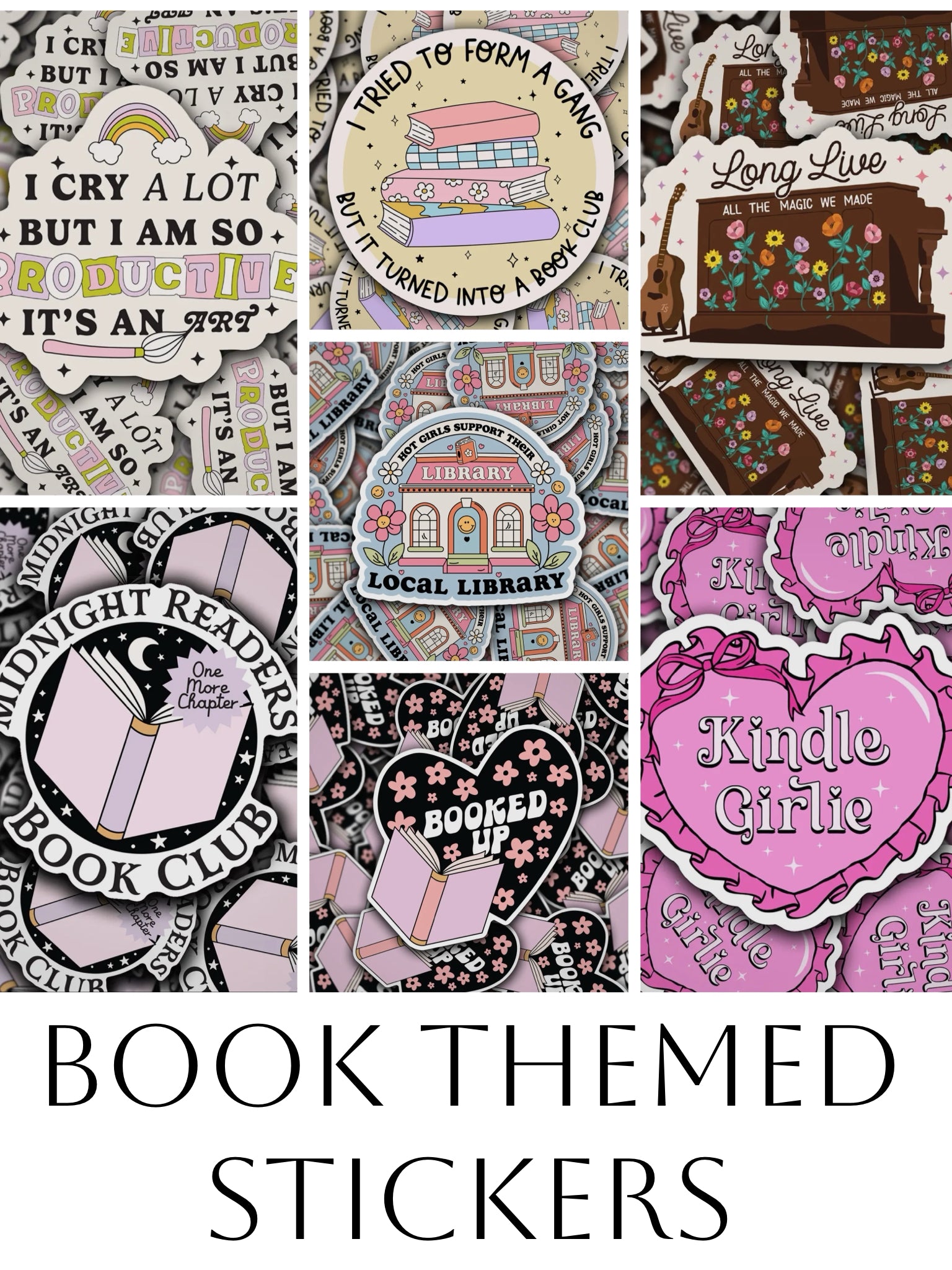 Bookish Stickers