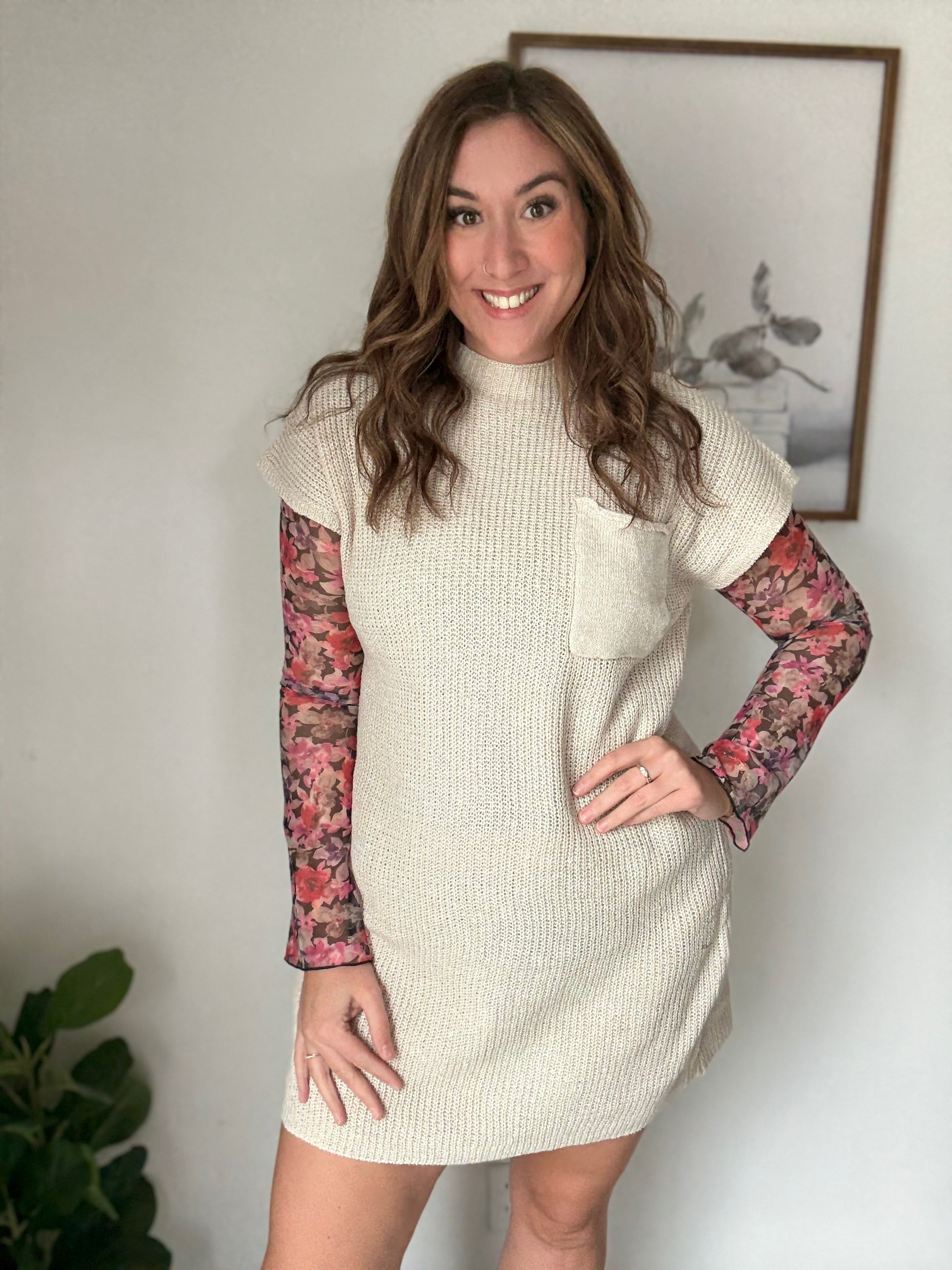 Stick Season Sweater Dress