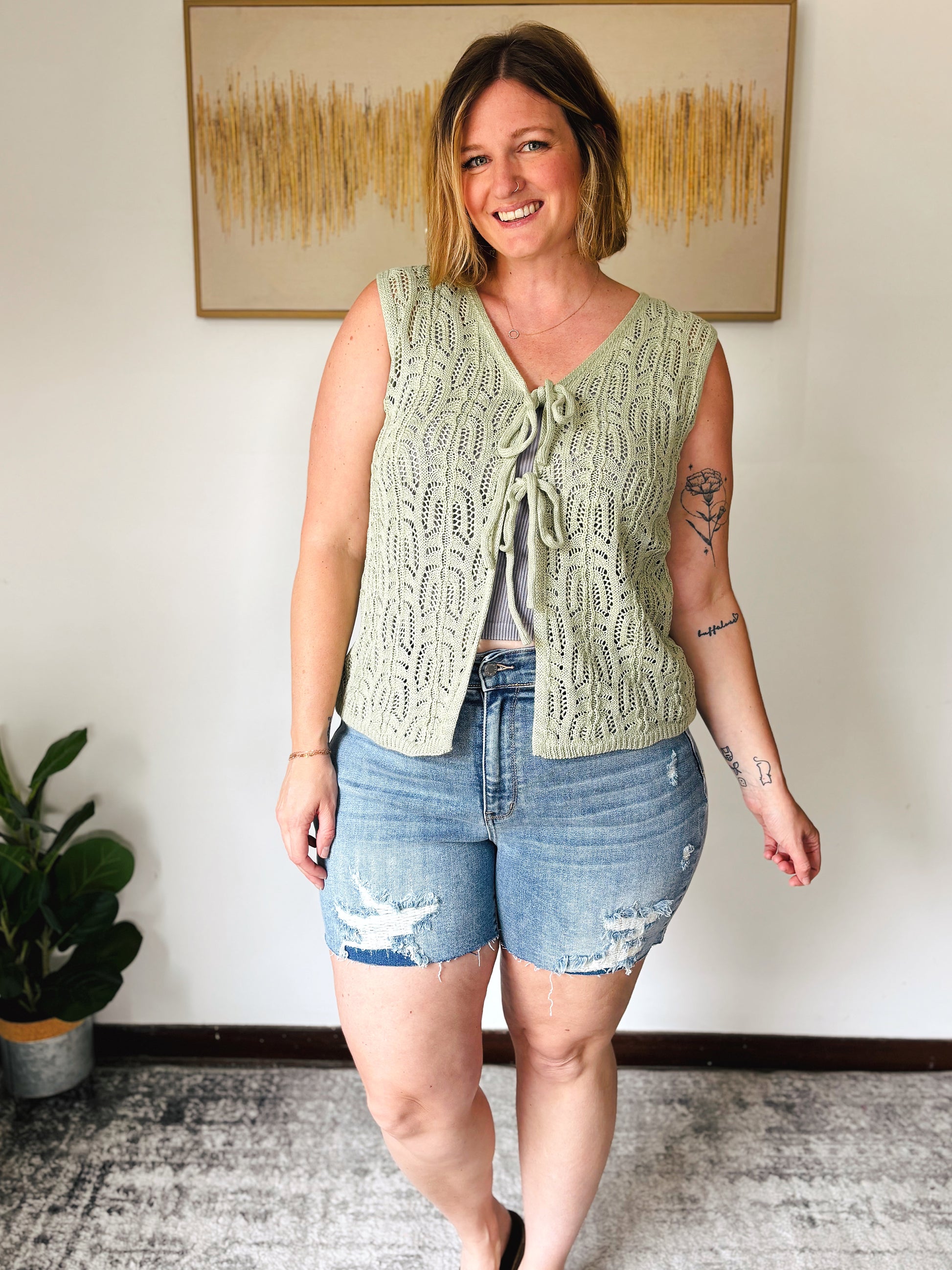 Judy Blue Beach Babe Shorts