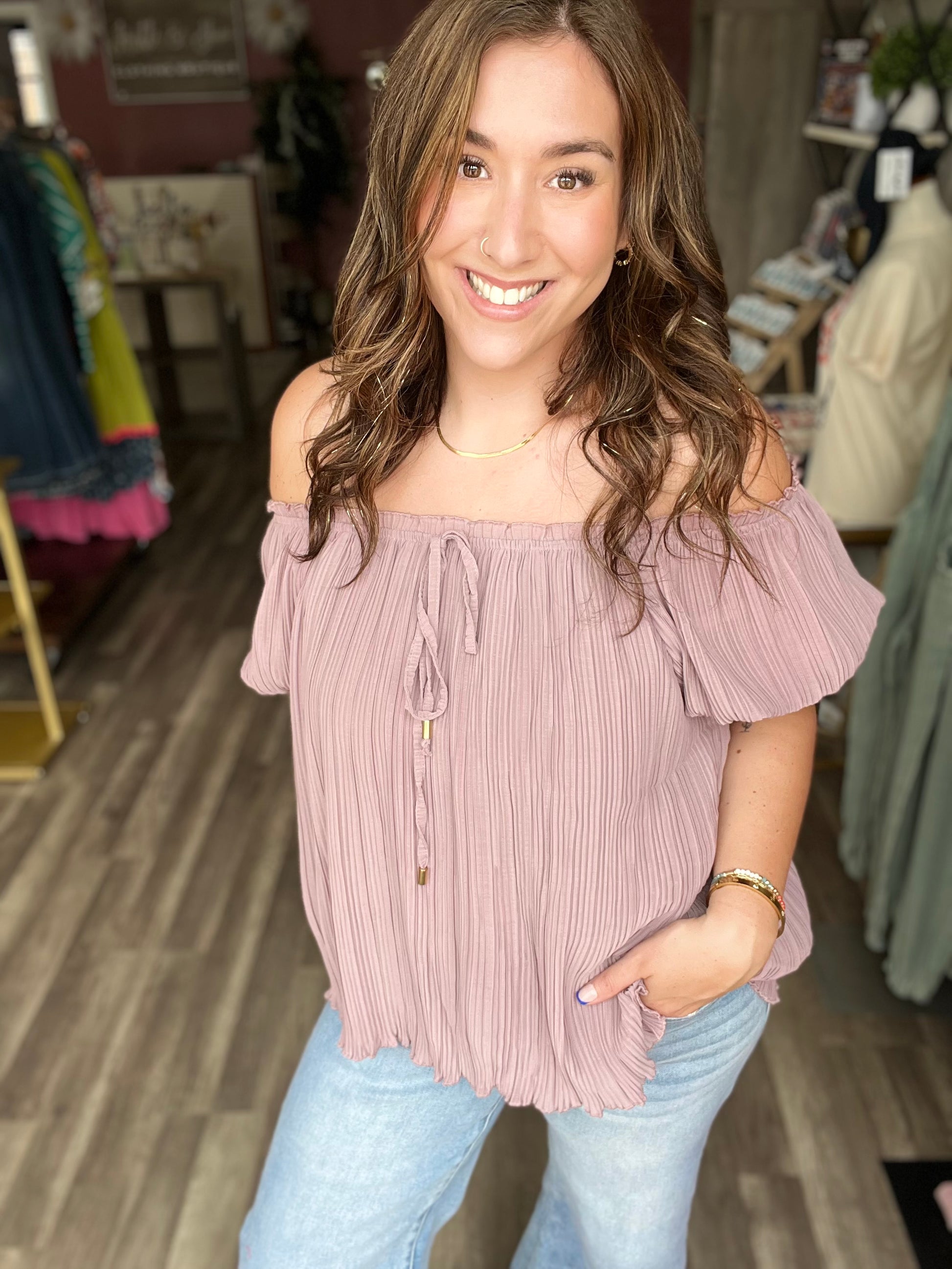Pleats Pleats Pleats Blouse