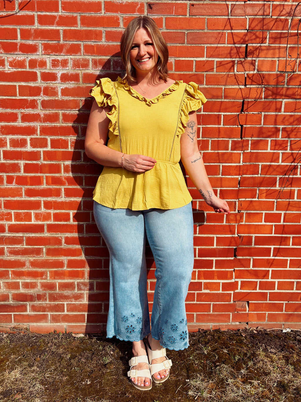 Risen Fairytale Cropped Jeans