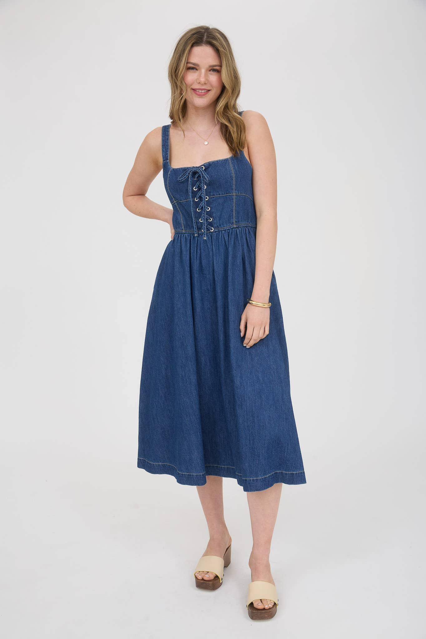 This Ain't Texas Denim Dress