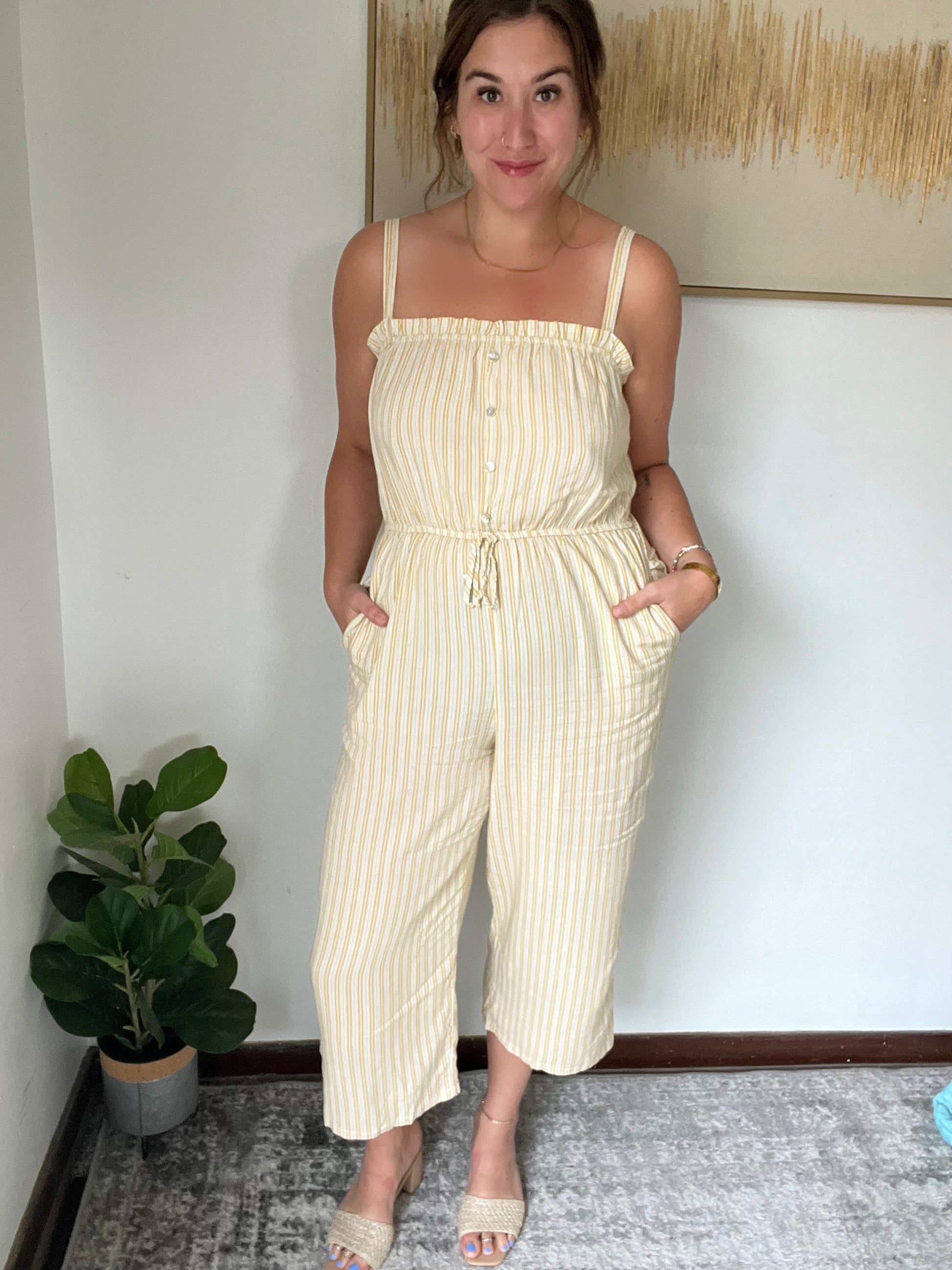 Buttered Button Jumpsuit