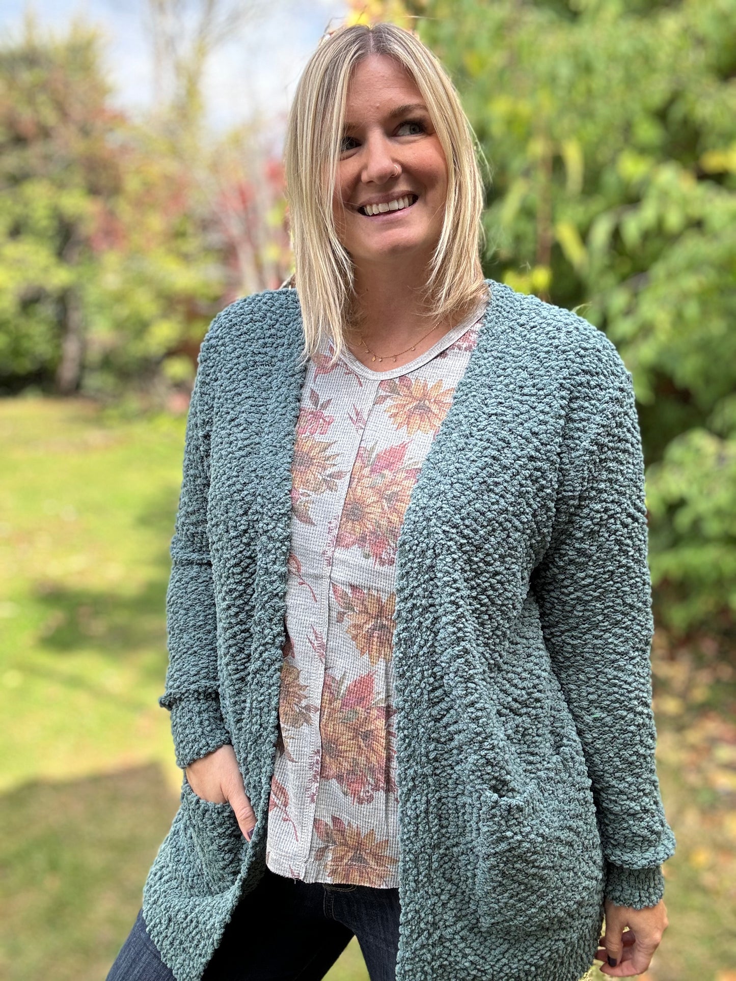 Popcorn Cardigans