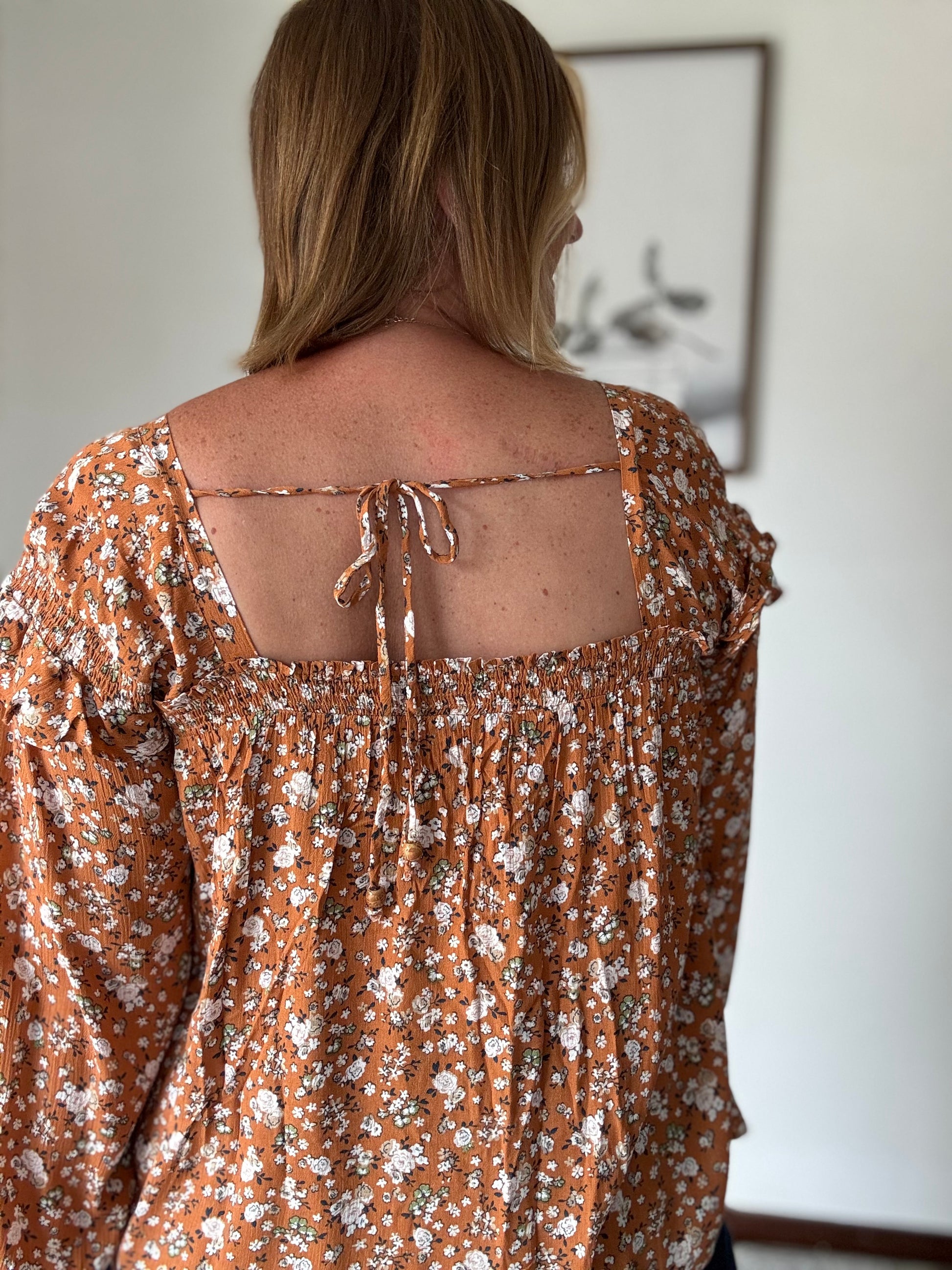 Picking Flowers Blouse