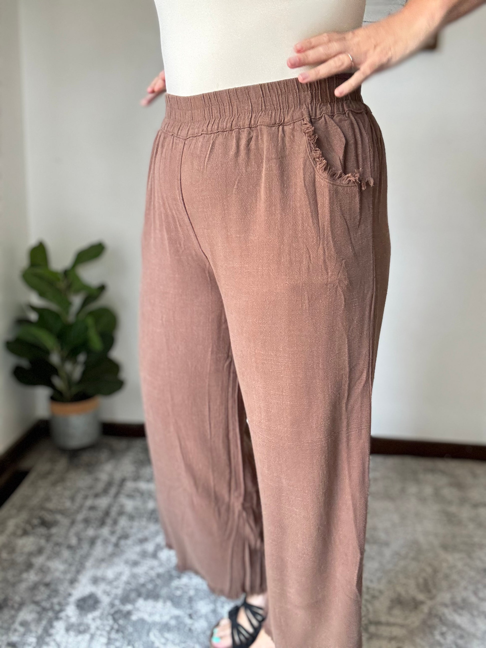 Salt Air Linen Pants
