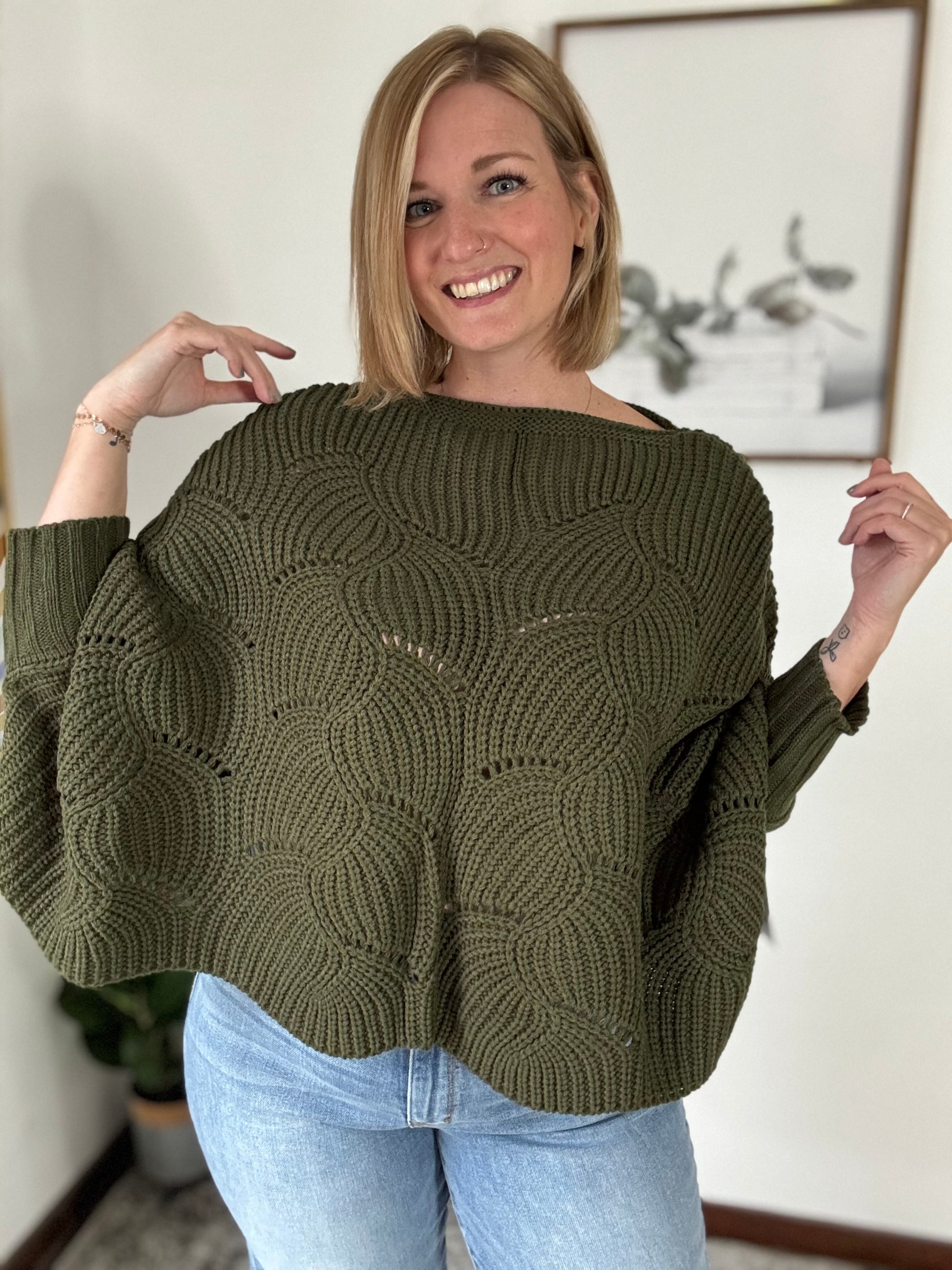 Snuggled In Poncho