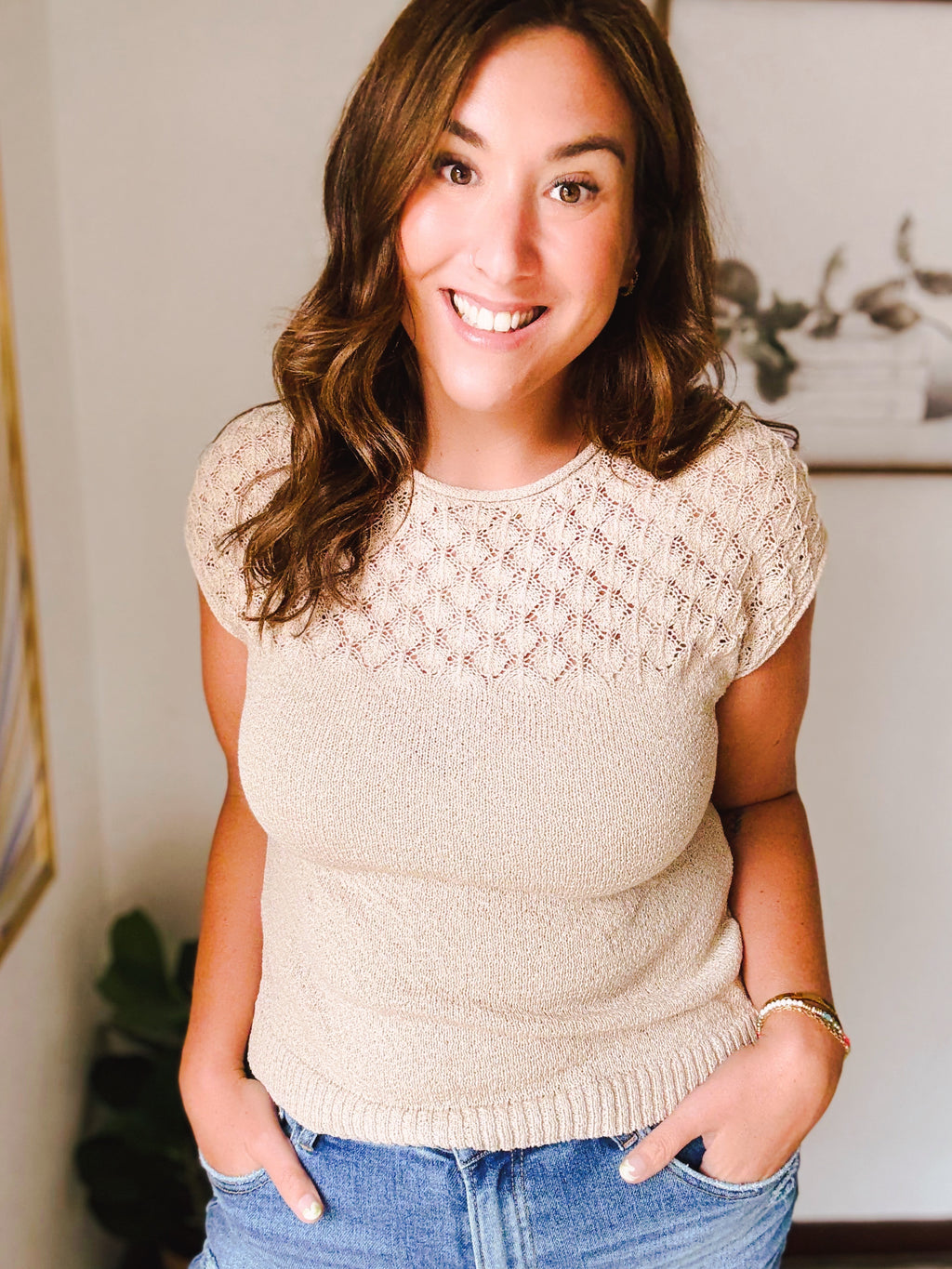 Delicate Knit Top