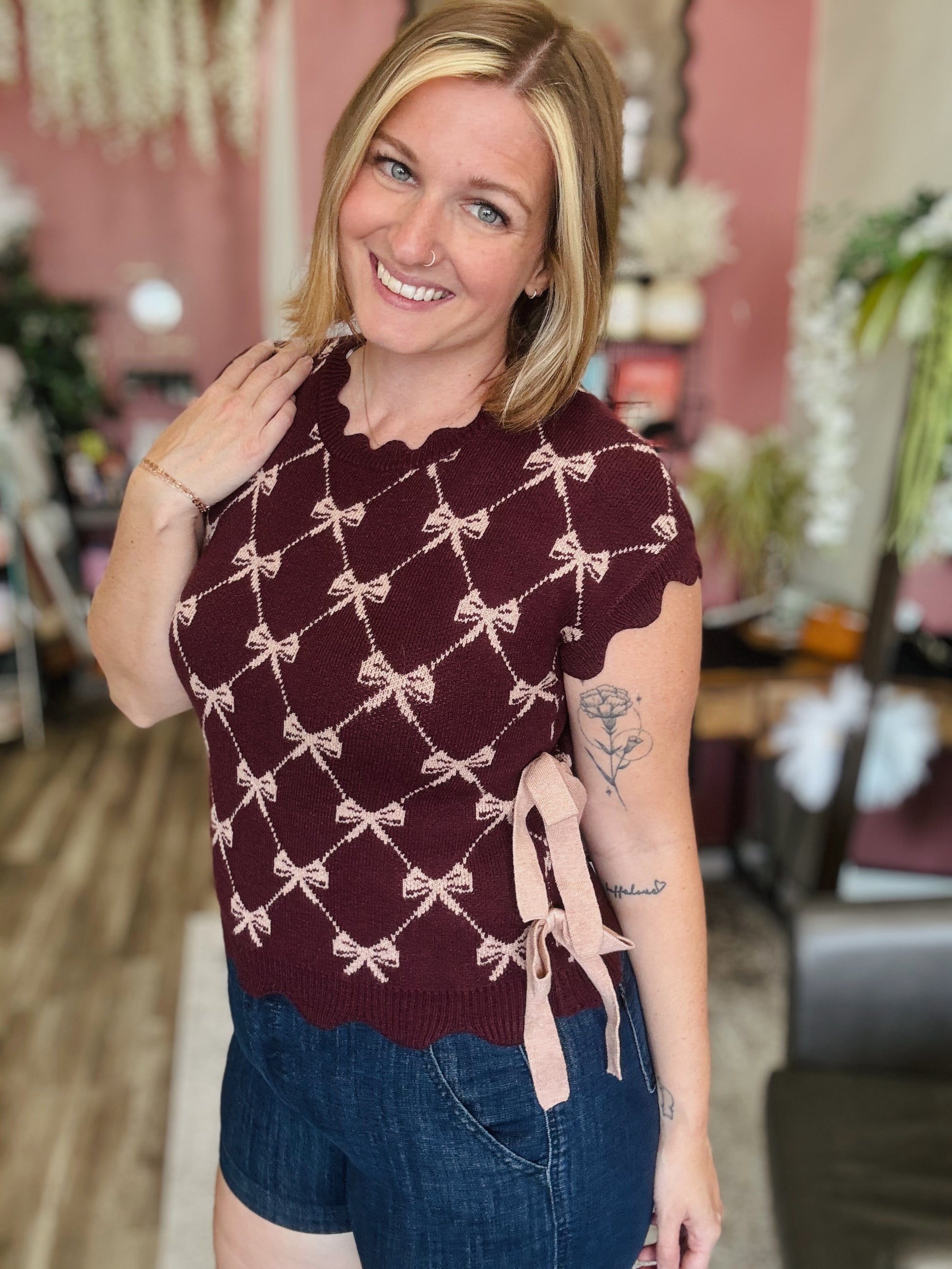 Pretty Little Bow Vest
